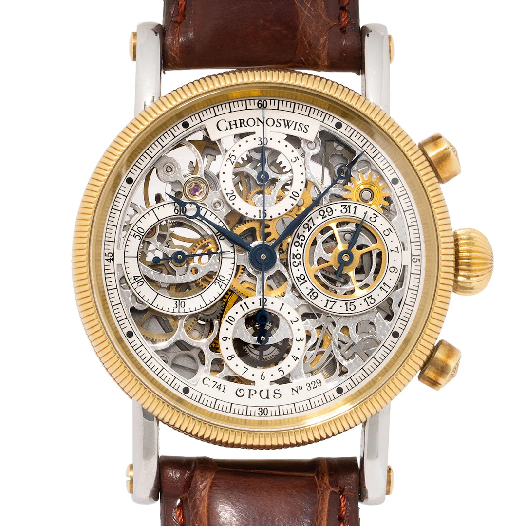CHRONOSWISS Opus skelettierter Herren-Chronograph Ref. CH7522S mit
