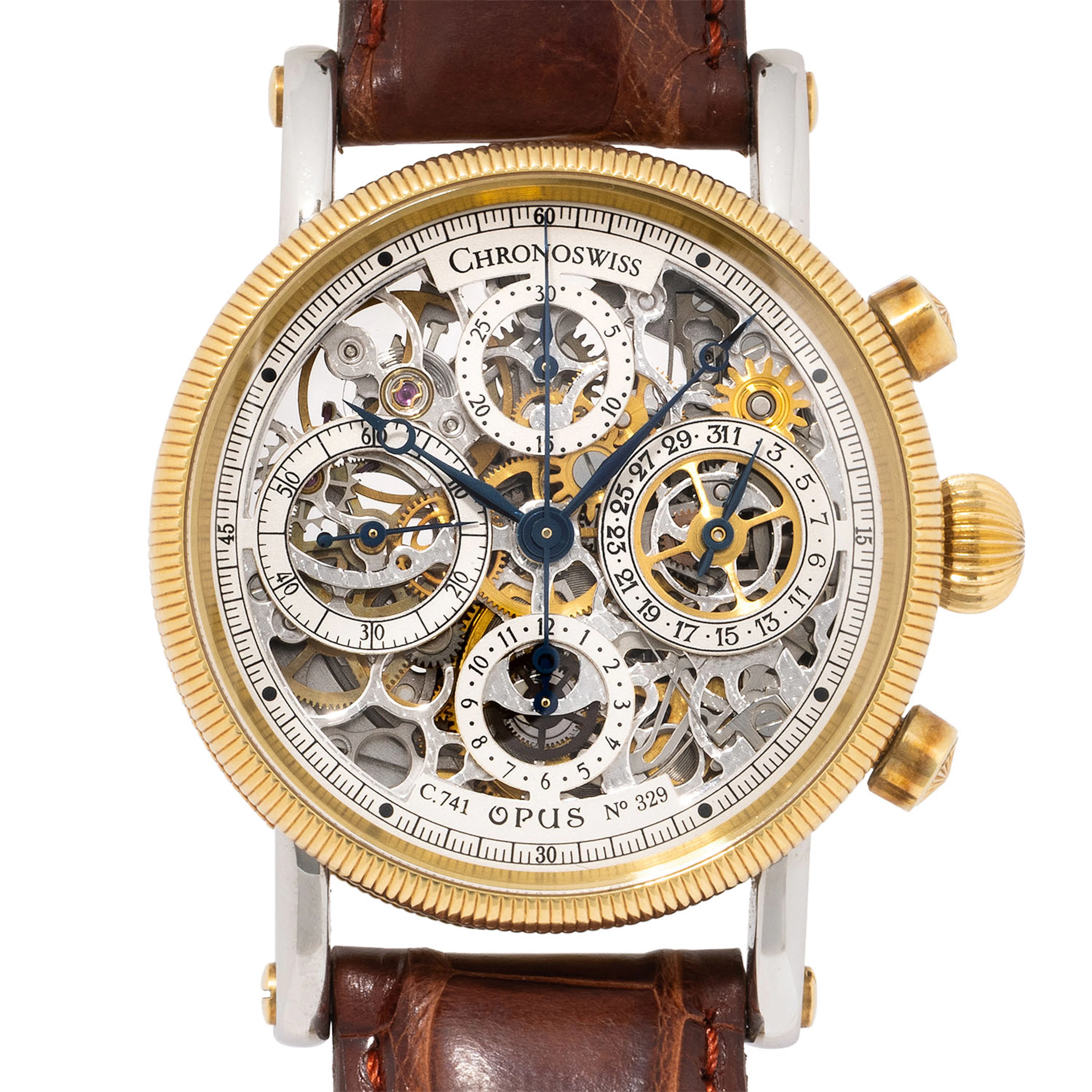 CHRONOSWISS Opus skelettierter Herren-Chronograph Ref. CH7522S mit