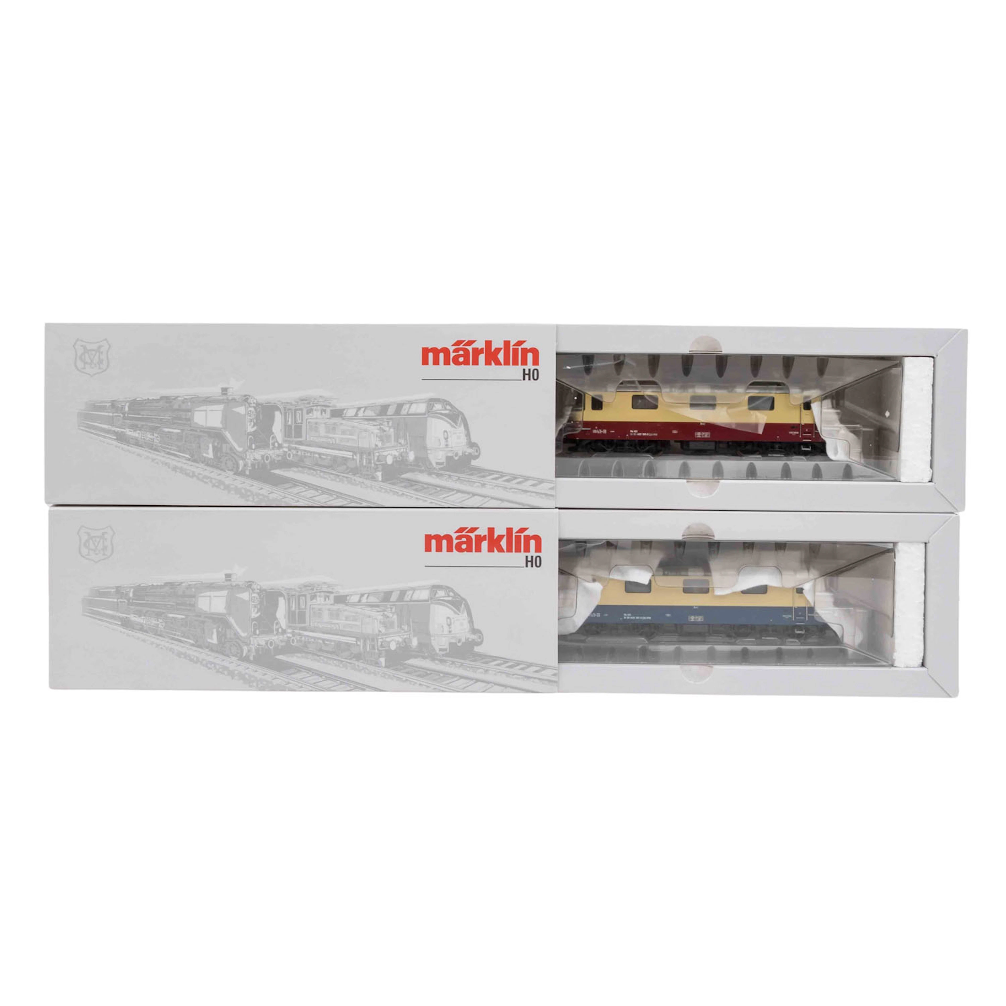MÄRKLIN E-Lok Doppelpackung 37300, Spur H0