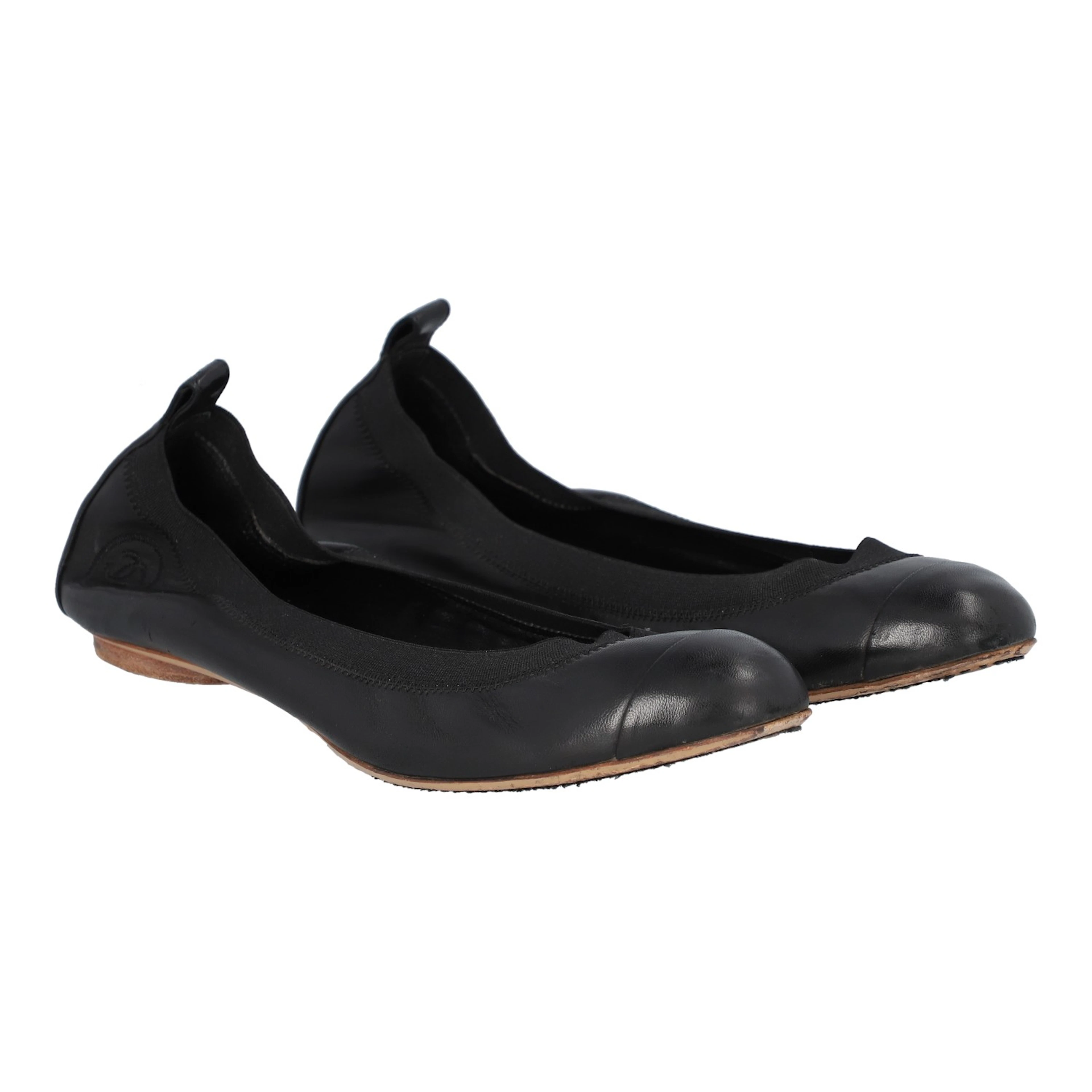 CHANEL VINTAGE Ballerinas, Gr. 38.
