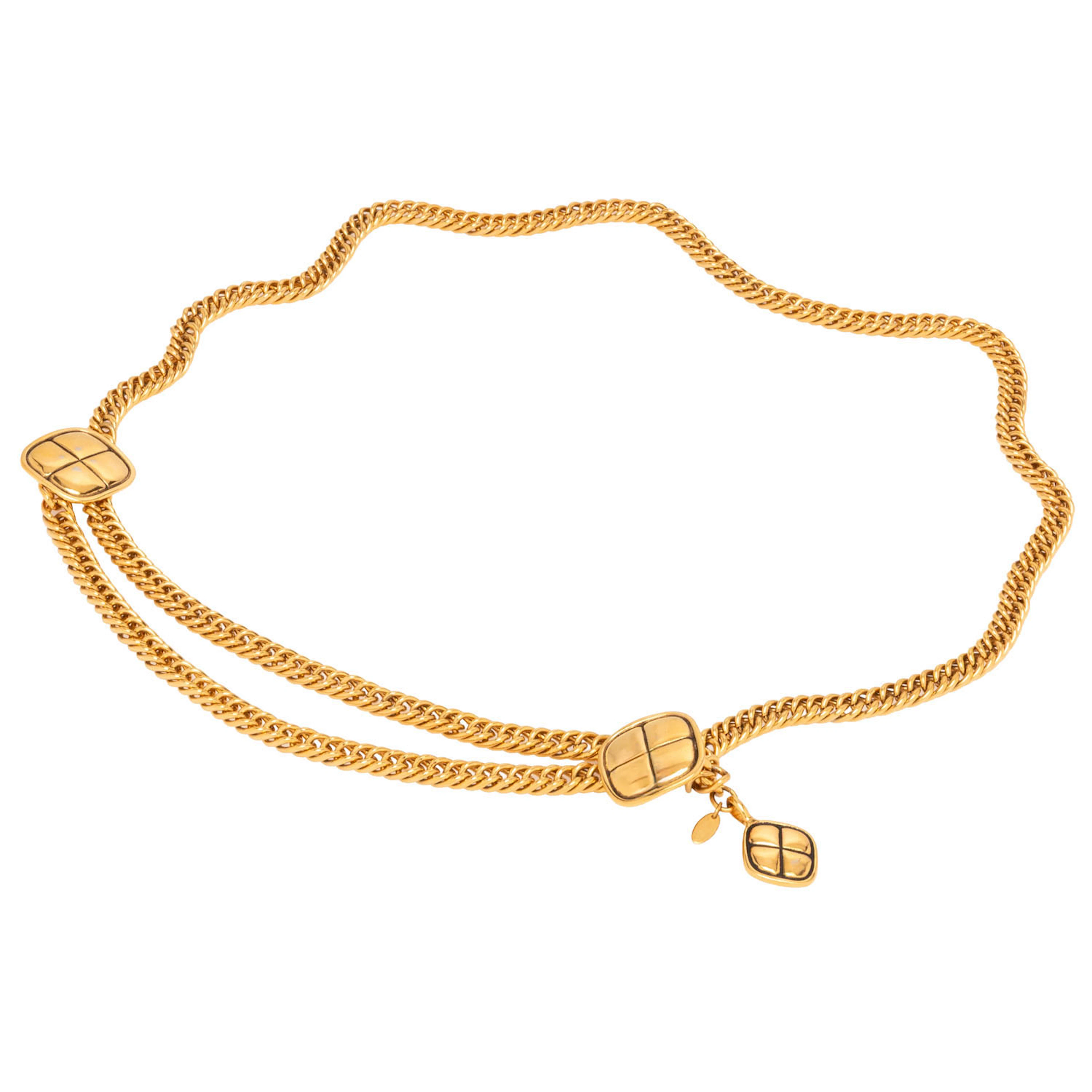 CHANEL VINTAGE Gliederkettengürtel, Koll. 1981-1985.