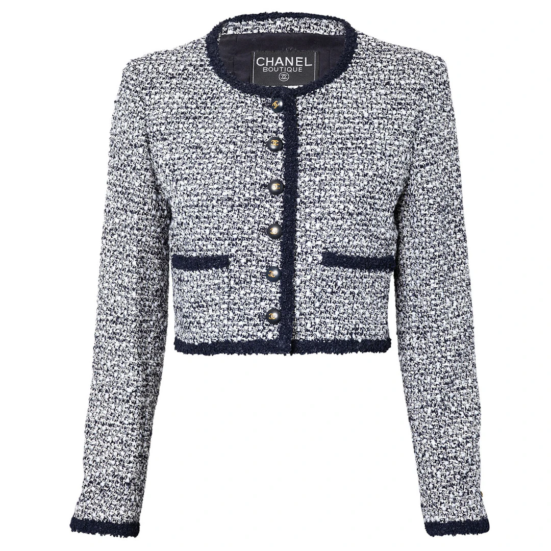 CHANEL BOUTIQUE VINTAGE Jacke, Gr. ca. 40 (fr. 42), Koll.: C1995.