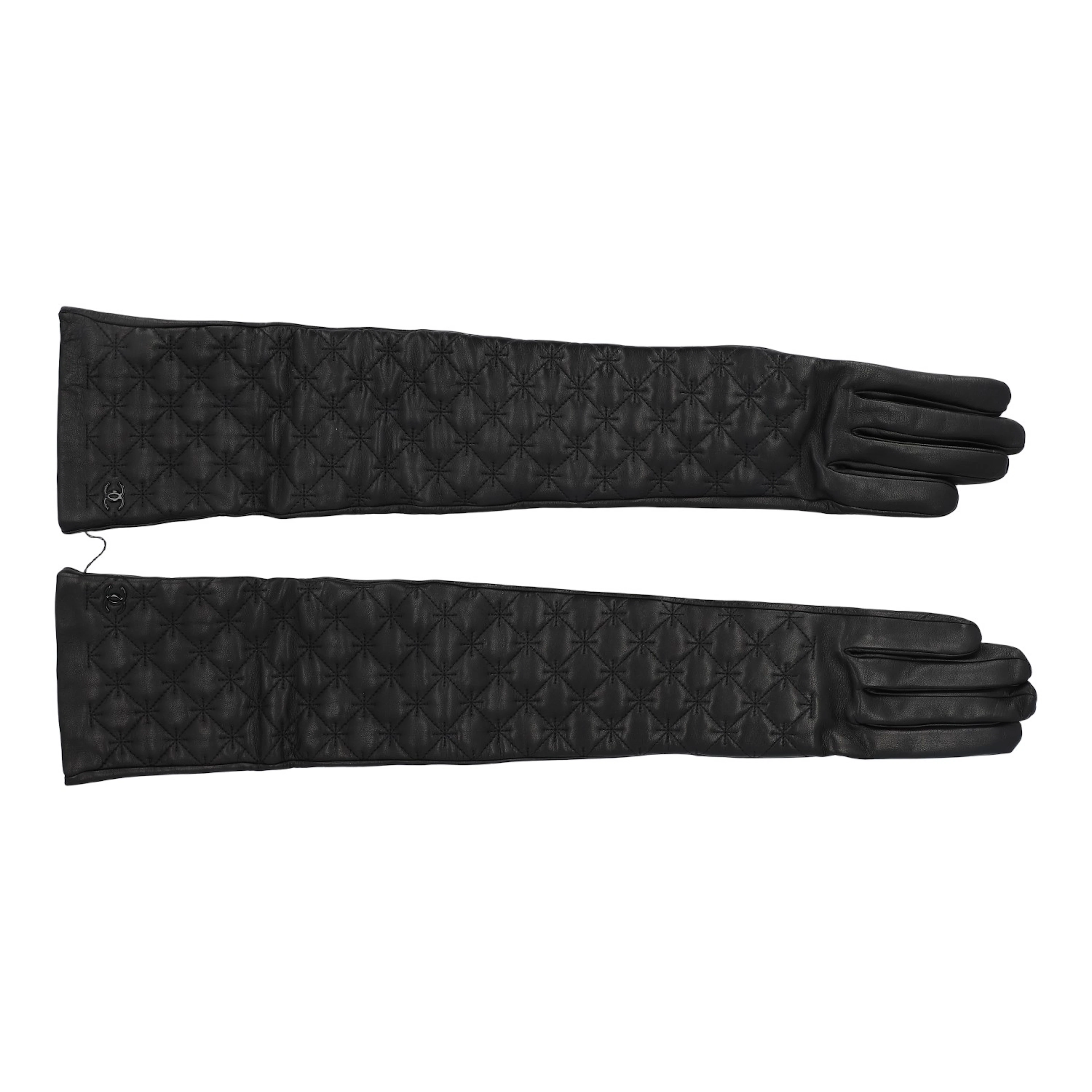 CHANEL Handschuhe, Gr. 7.