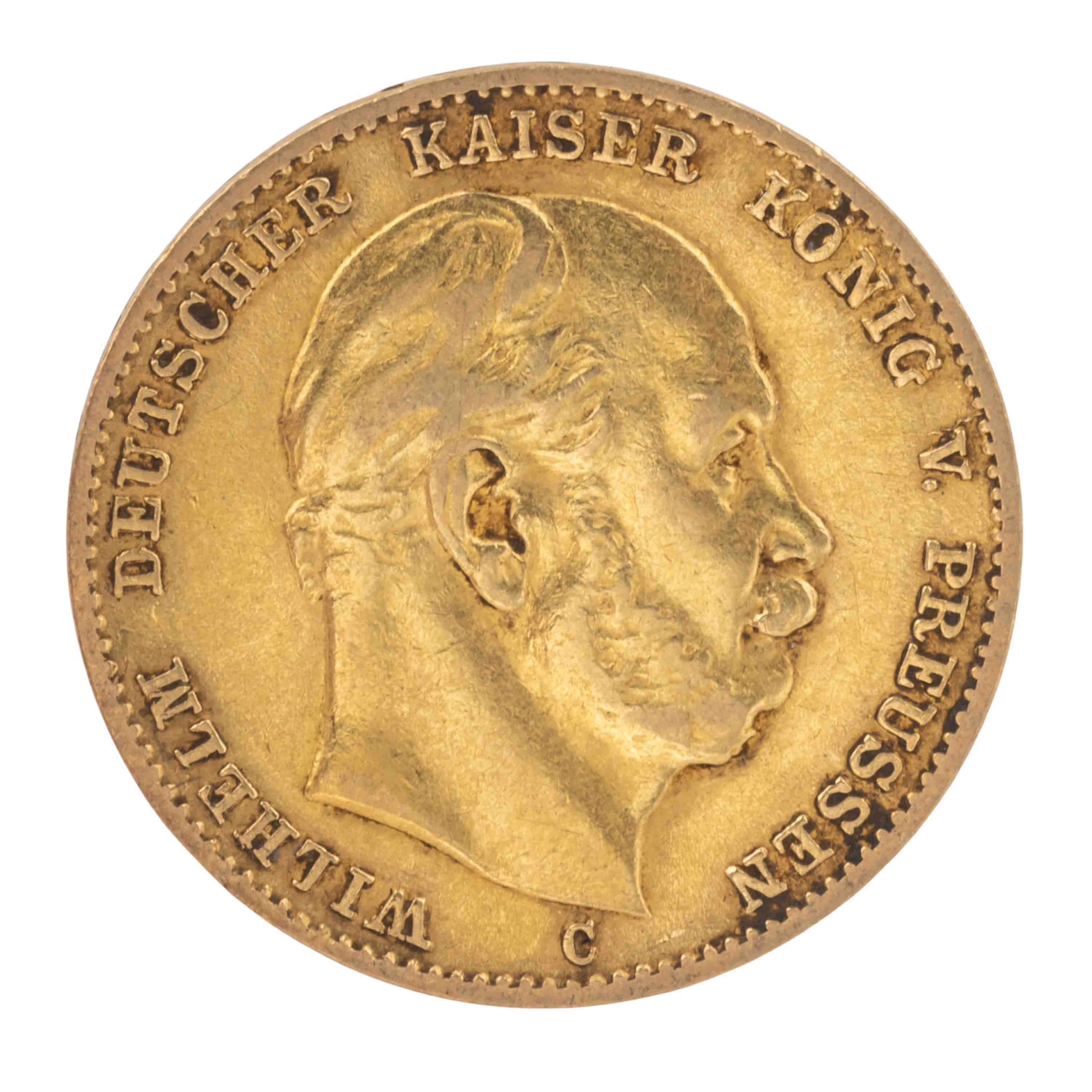 Deutsches Reich/GOLD – 10 Mark 1872, Wilhelm I. (1861-1888)