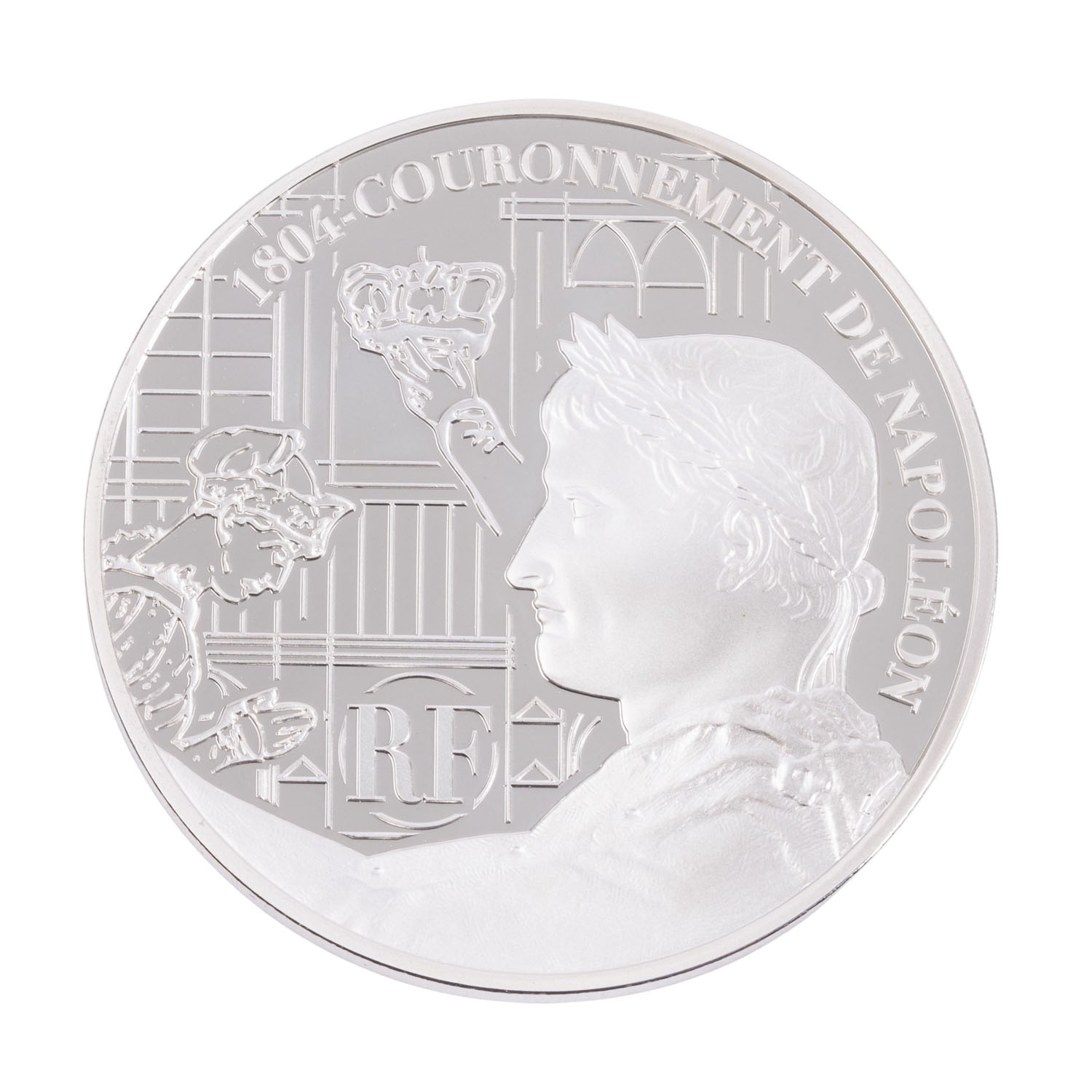 Frankreich /SILBER - 1 1/2 € Napoleon 2004 PP
