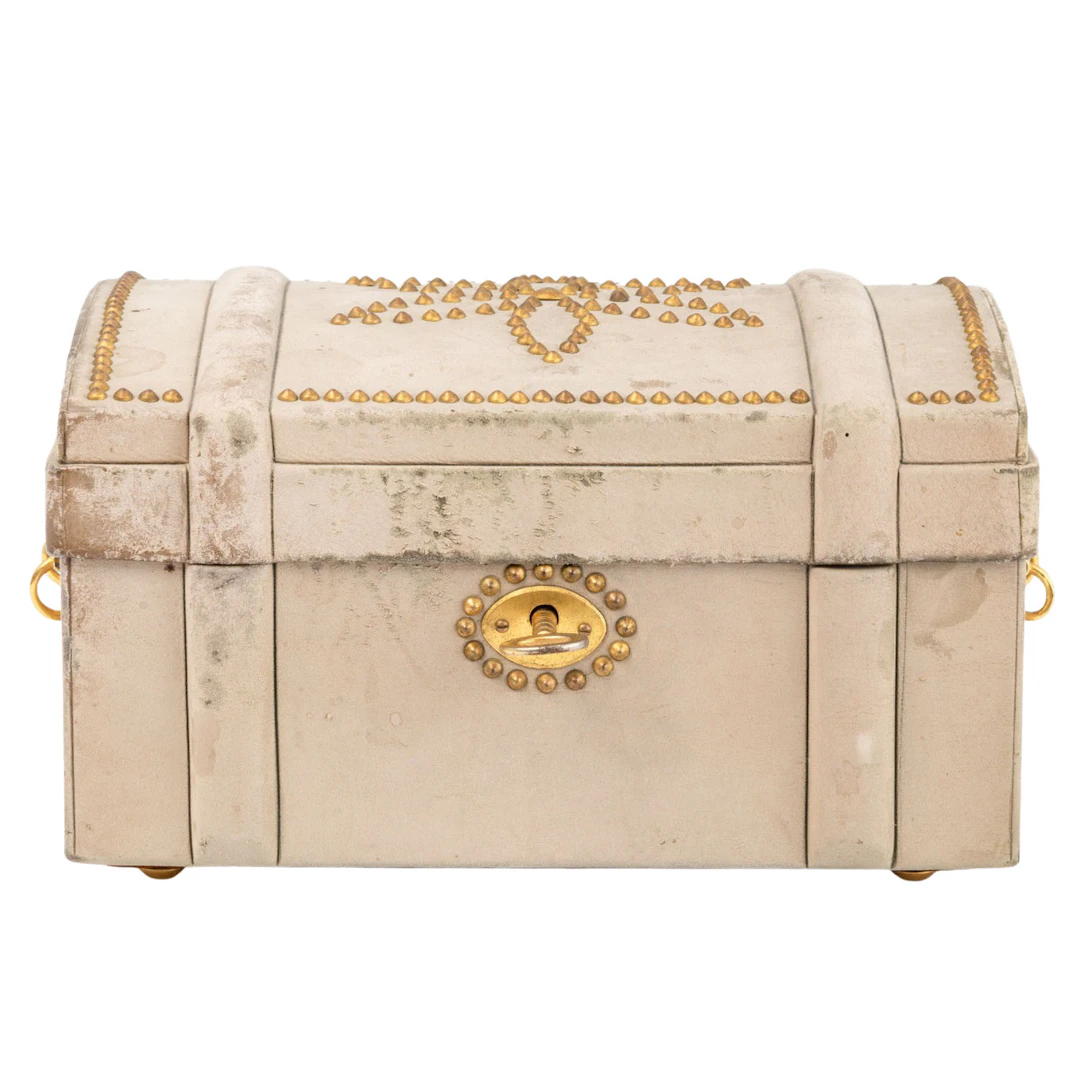 HERMÈS VINTAGE Schmucketui, Koll.: ca. 1950.