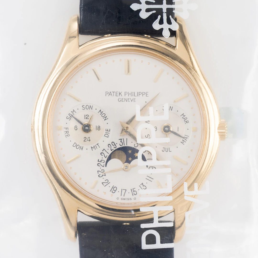 PATEK PHILIPPE Vintage Ewiger Kalender "Single sealed", Ref. 3940J.