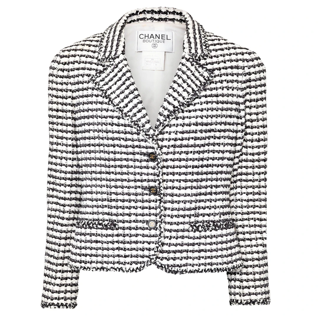 CHANEL BOUTIQUE VINTAGE Jacke, Gr. ca. 38/40, Koll.: P1997.