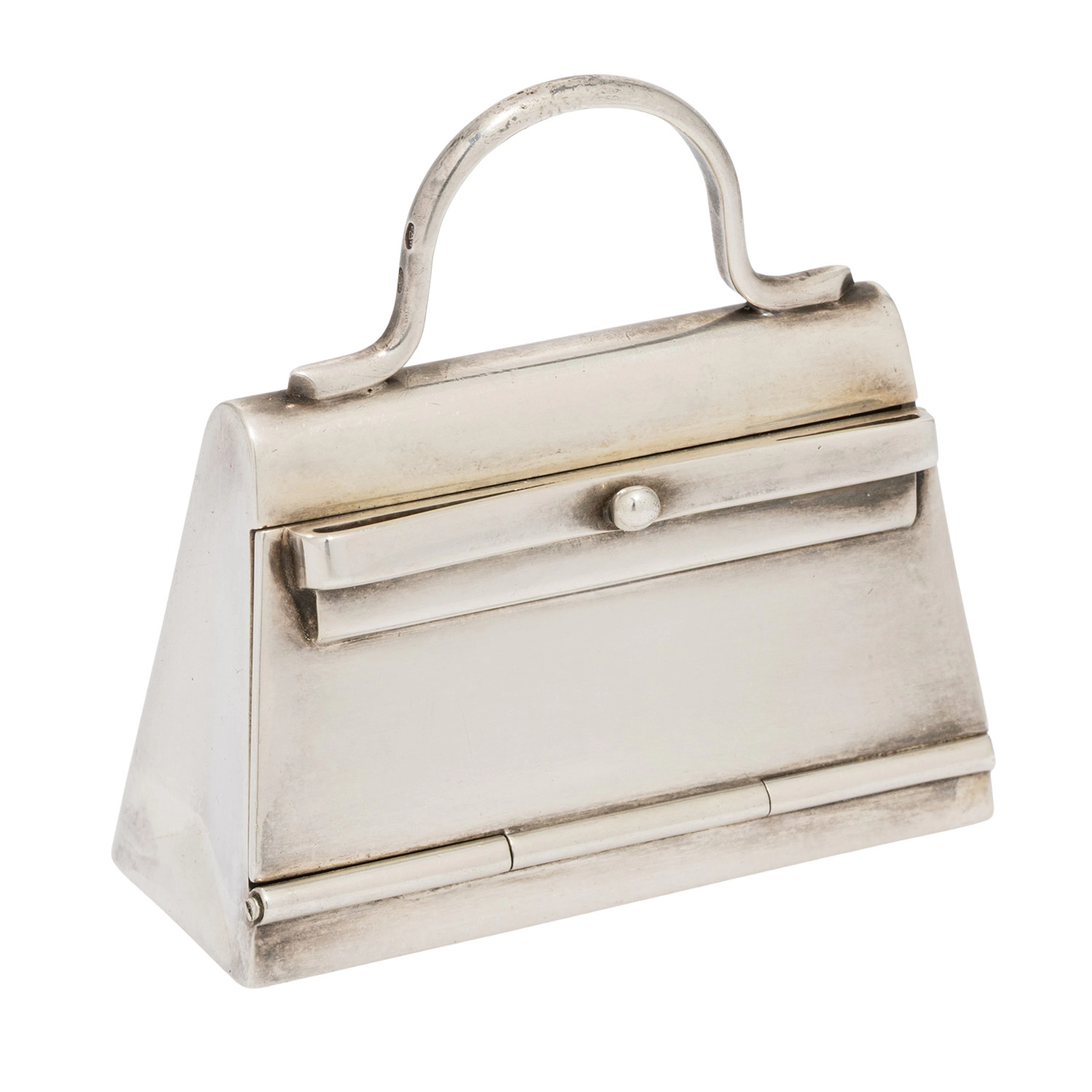 HERMÈS VINTAGE Pillendose "KELLY BAG PILL BOX".