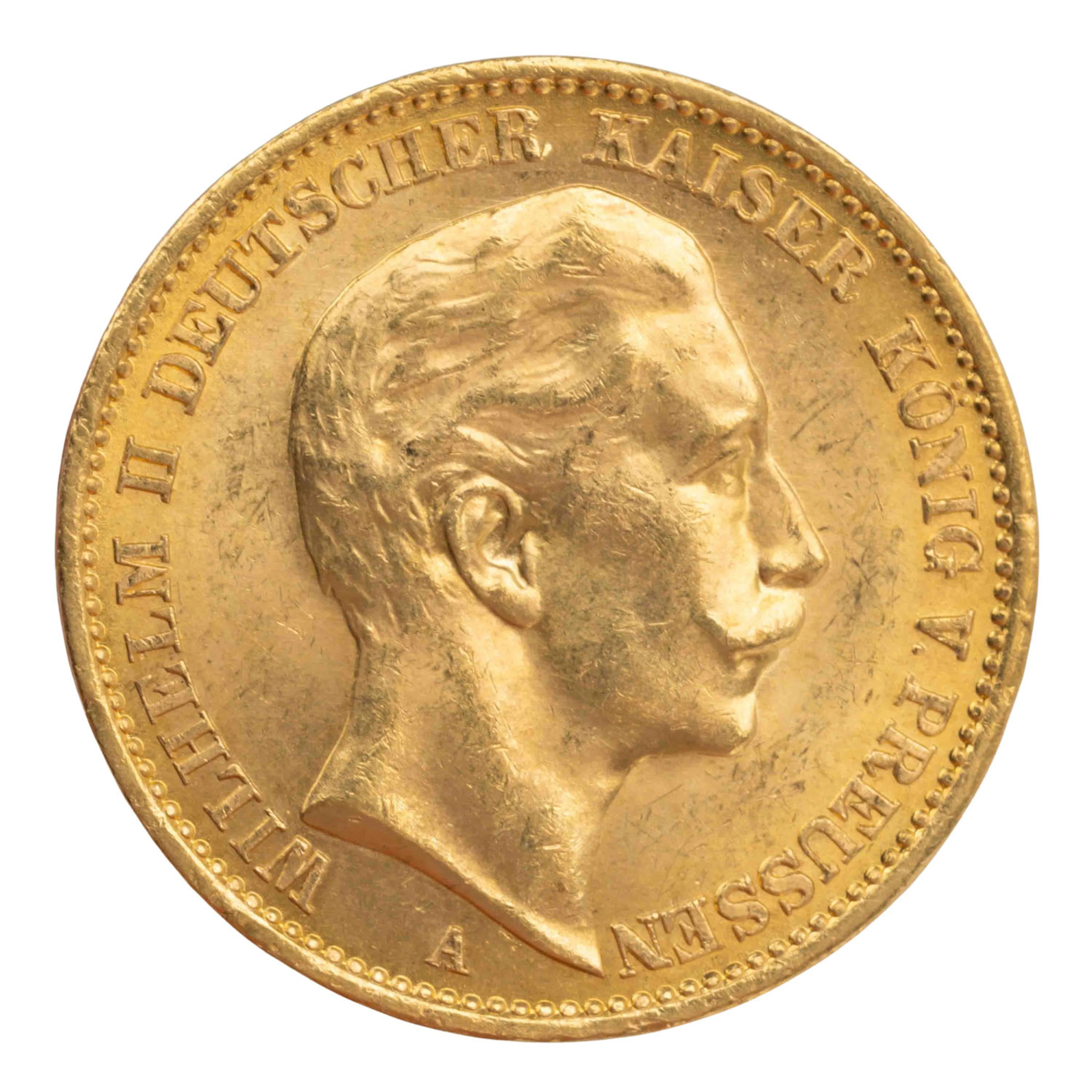 Preußen/GOLD – 20 Mark 1912, Wilhelm II.