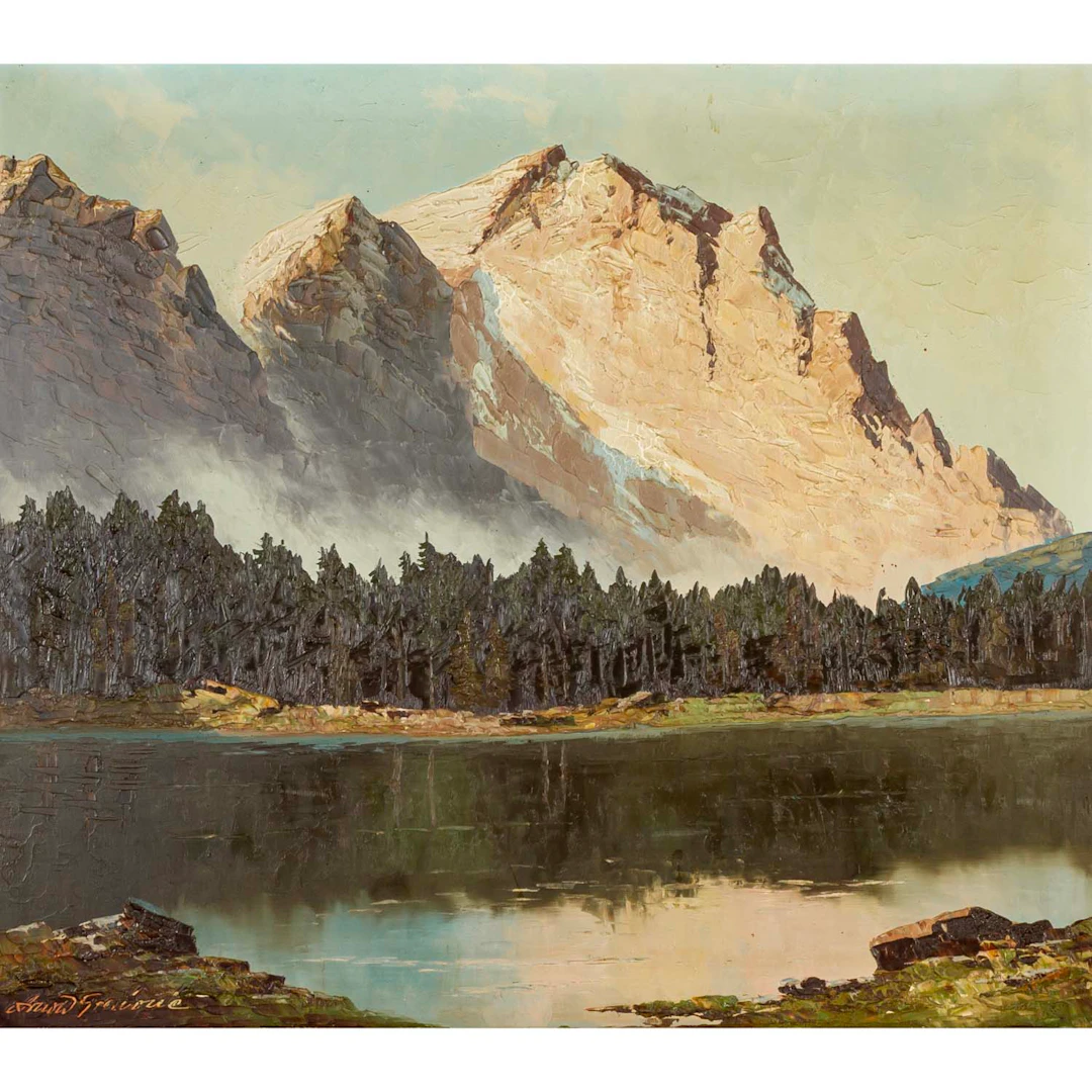 GRABONÉ, GEORG ARNOLD (auch Arnold-Graboné, 1896-1982) 'Badesee an