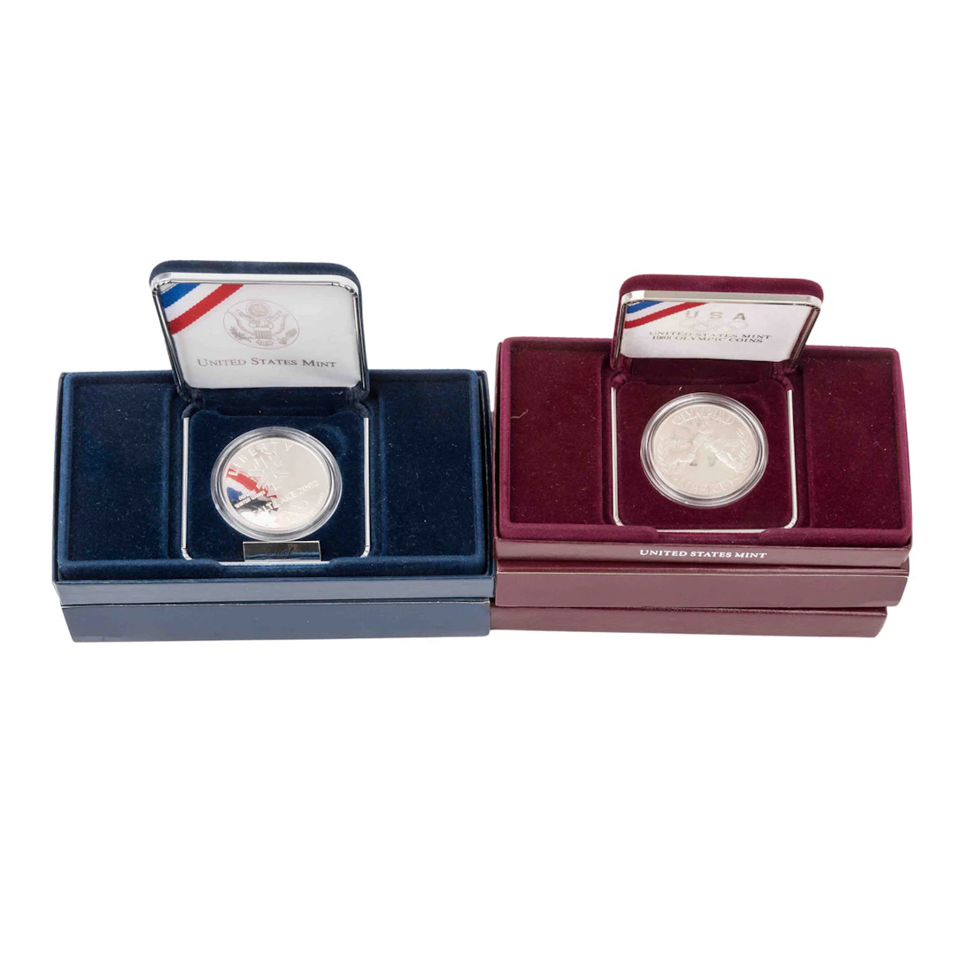 USA/SILBER – 2 Sets Olympiade