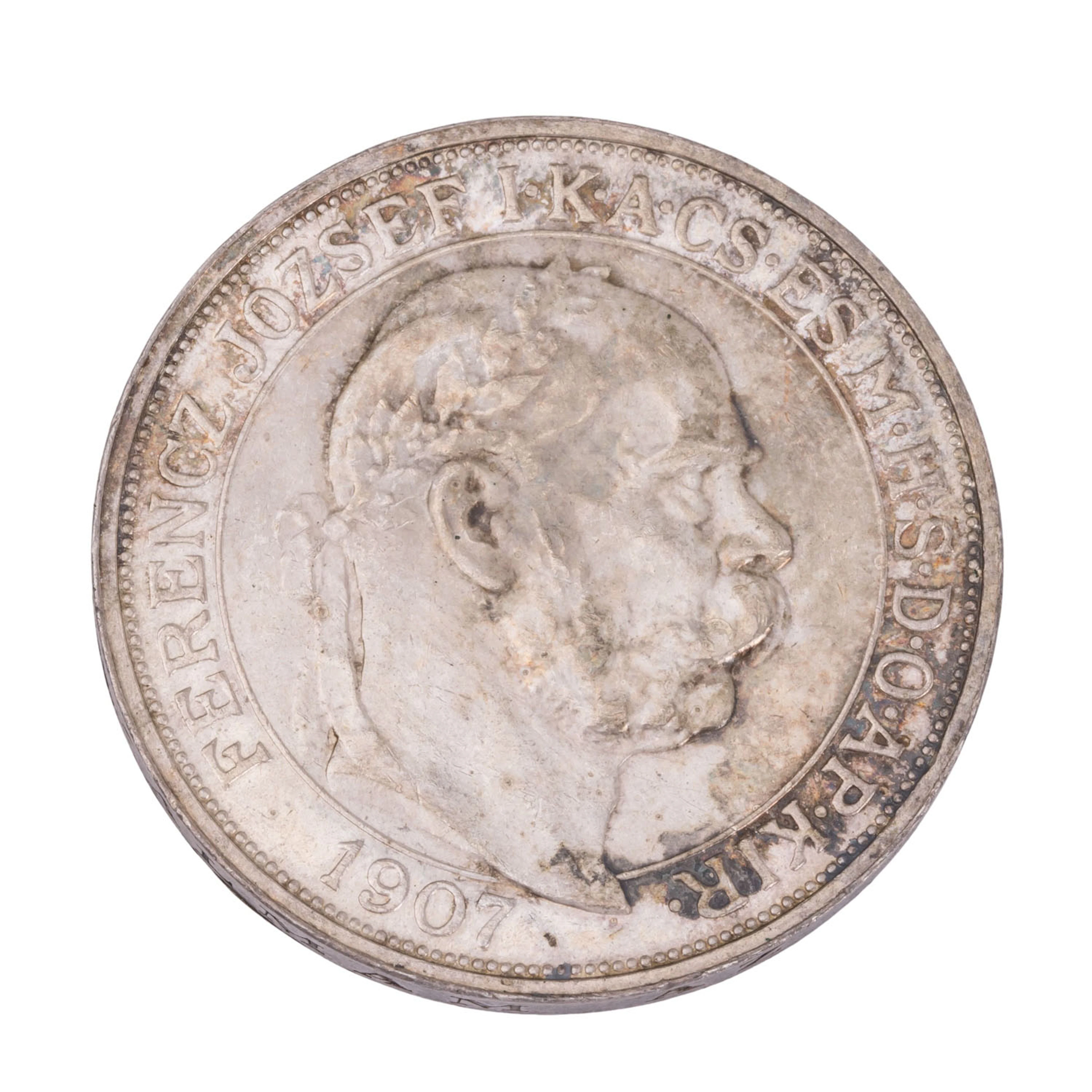 Österr. Kaiserreich - Franz Joseph I. (1848-1916) 5 Korona 1907