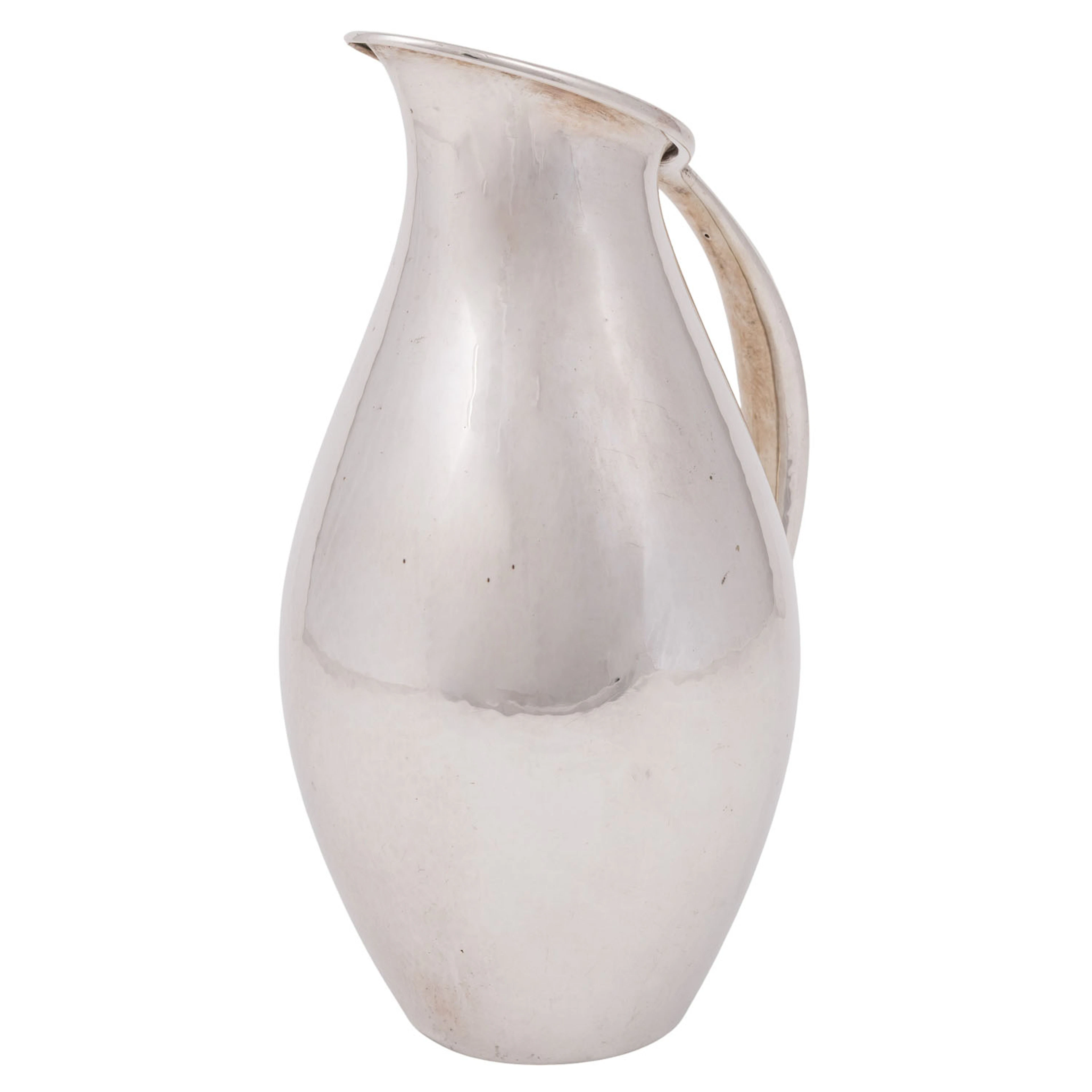 GEORG JENSEN Wasserkrug, 925 Silber, 20. Jh.
