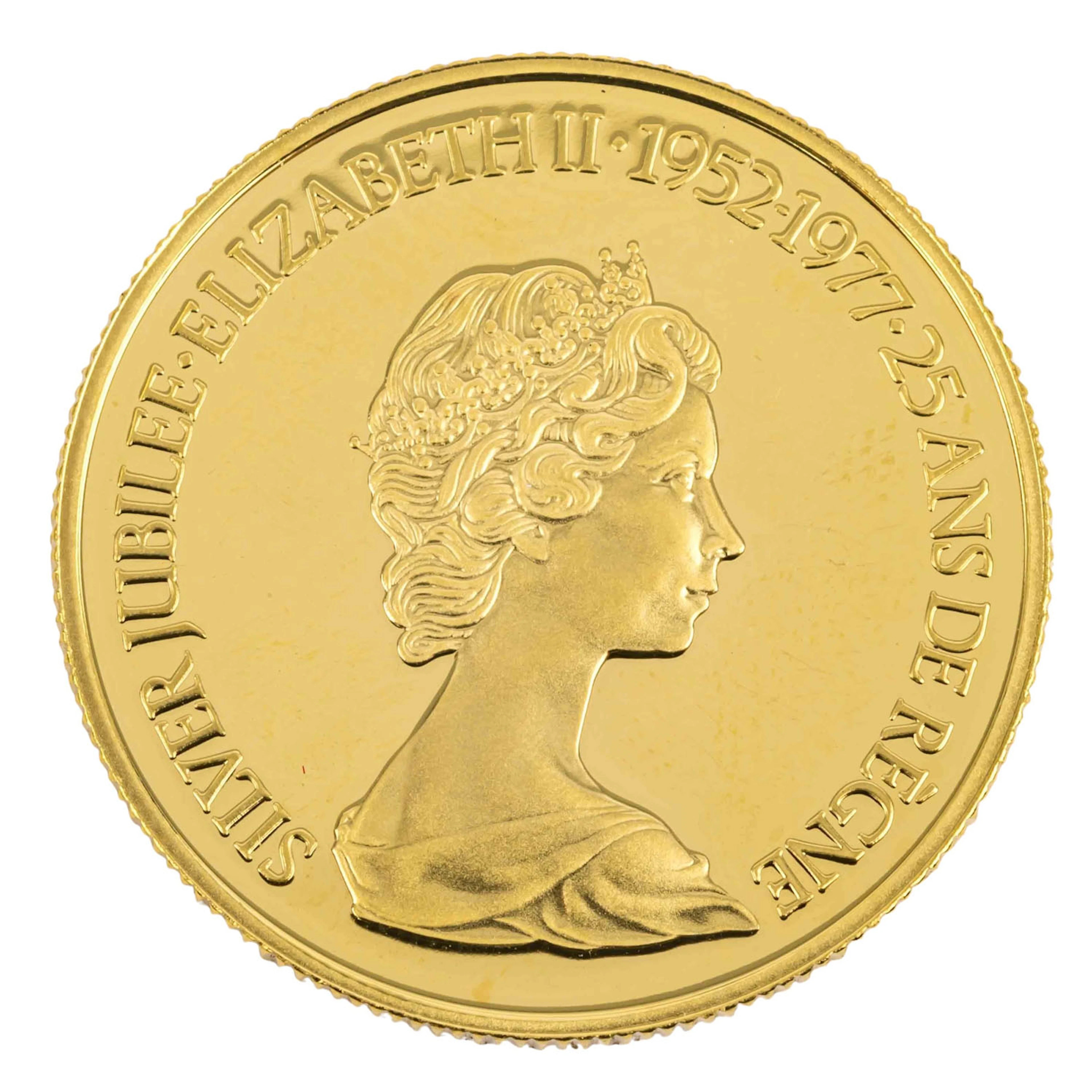 Kanada/GOLD - 100 Dollar 1977 "25. Jahrestag Krönung Elisabeth II"