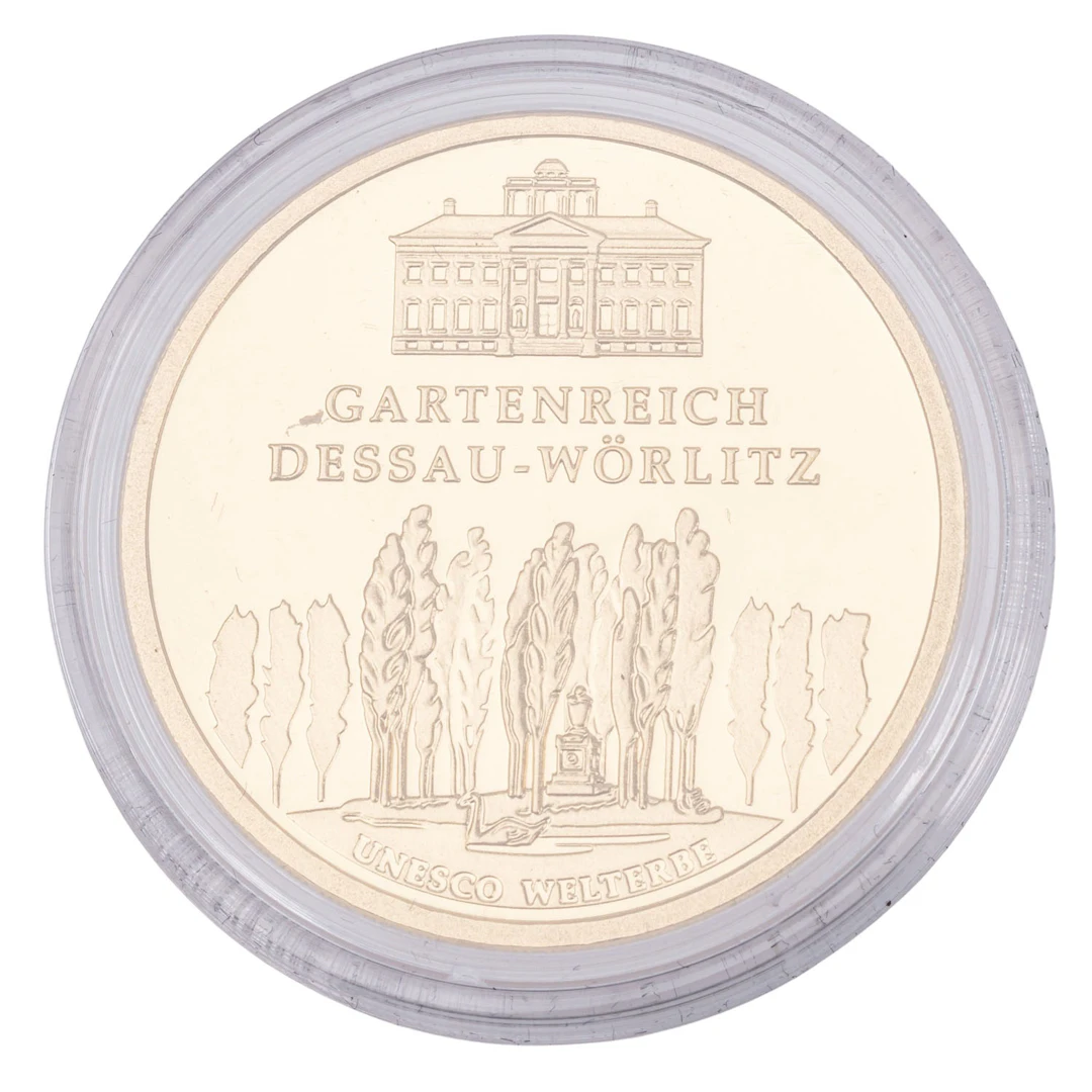 BRD/GOLD – 100€ 2013, Gartenreich Dessau-Wörlitz