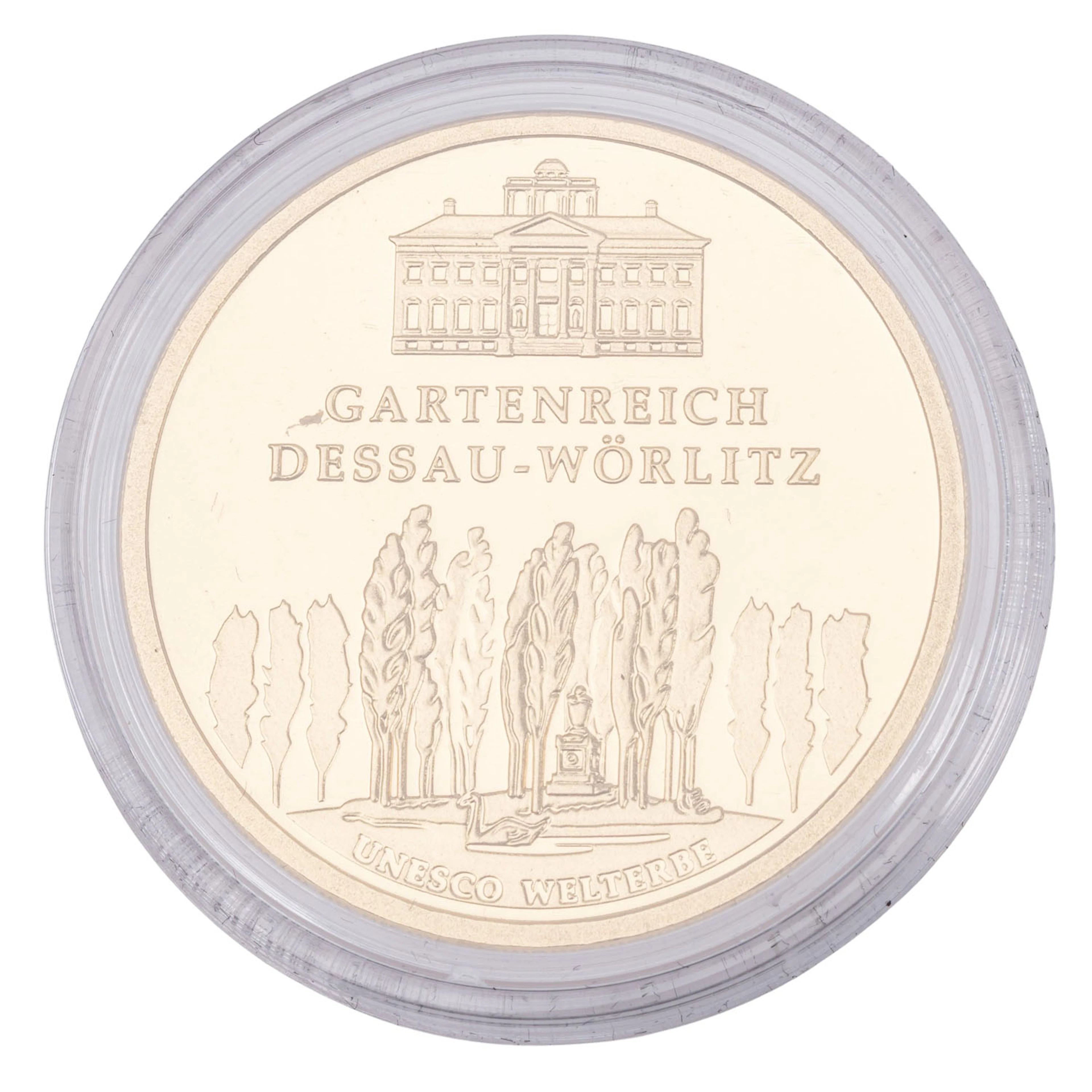 BRD/GOLD – 100€ 2013, Gartenreich Dessau-Wörlitz