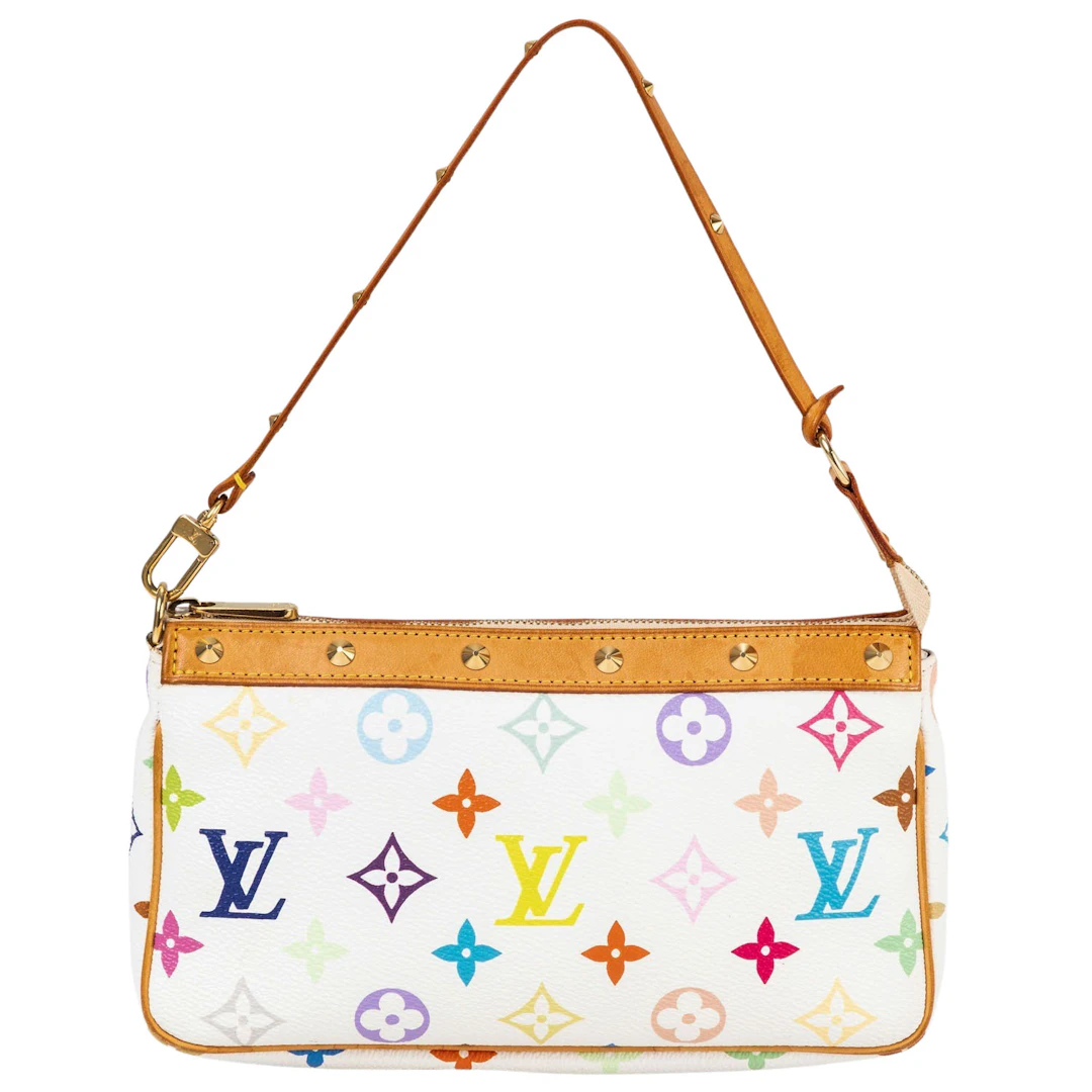 LOUIS VUITTON Pochette "POCHETTE ACC: MULTICOLOR", Koll.: 2004.