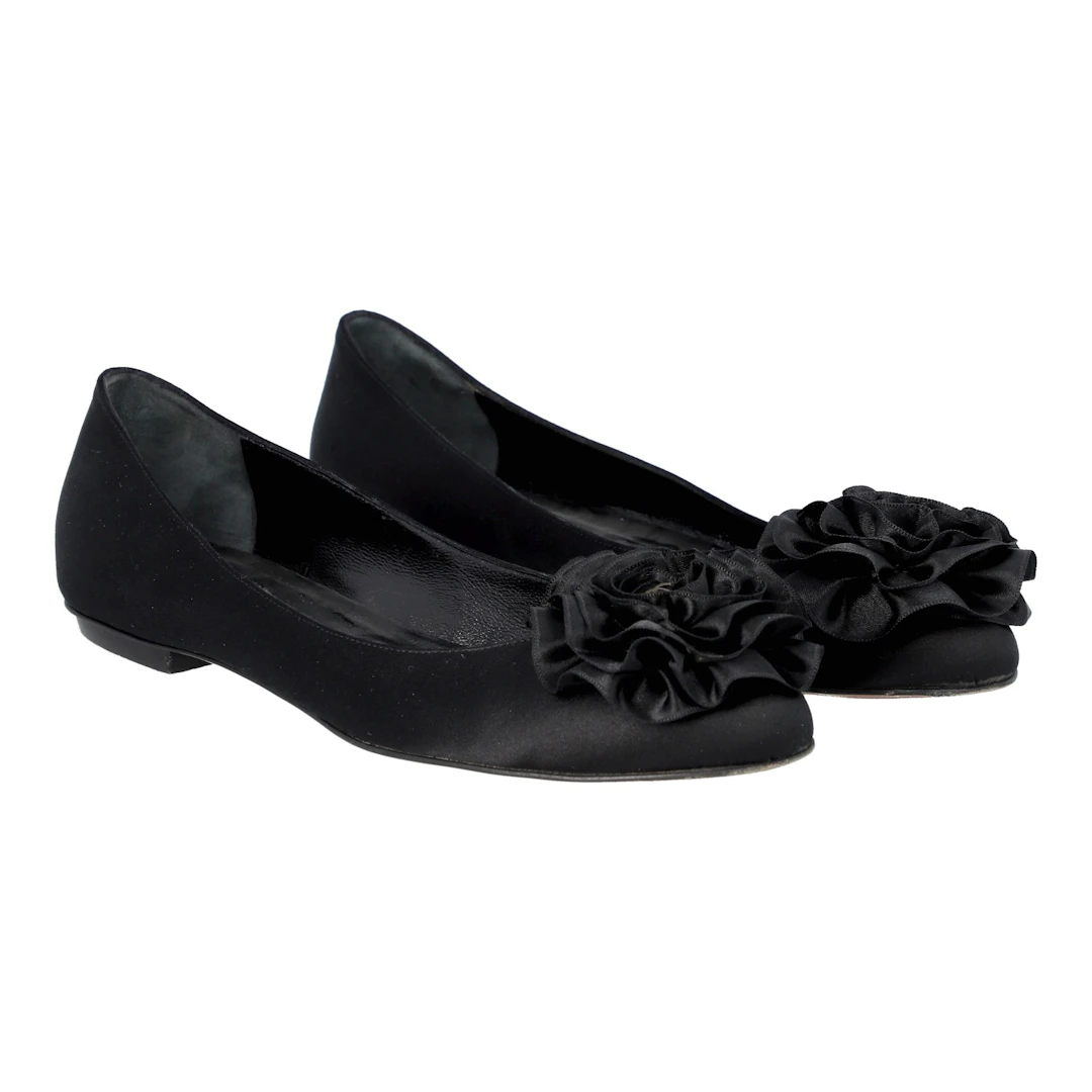 CHANEL VINTAGE Ballerinas, Gr. 39.