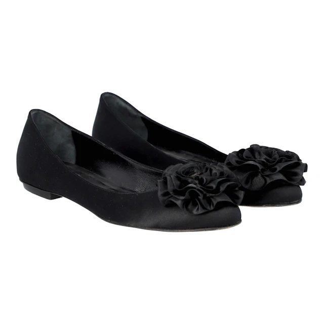 CHANEL VINTAGE Ballerinas, Gr. 39.