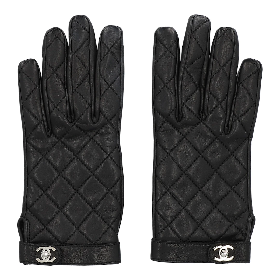 CHANEL Handschuhe, Gr. 7.