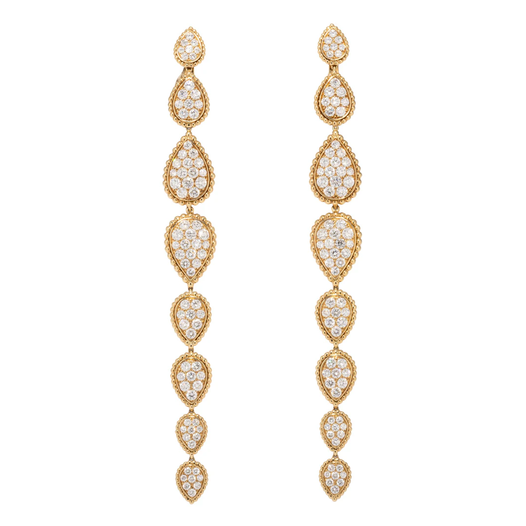 BOUCHERON Ohrringe "Serpent Bohème Diamants"
