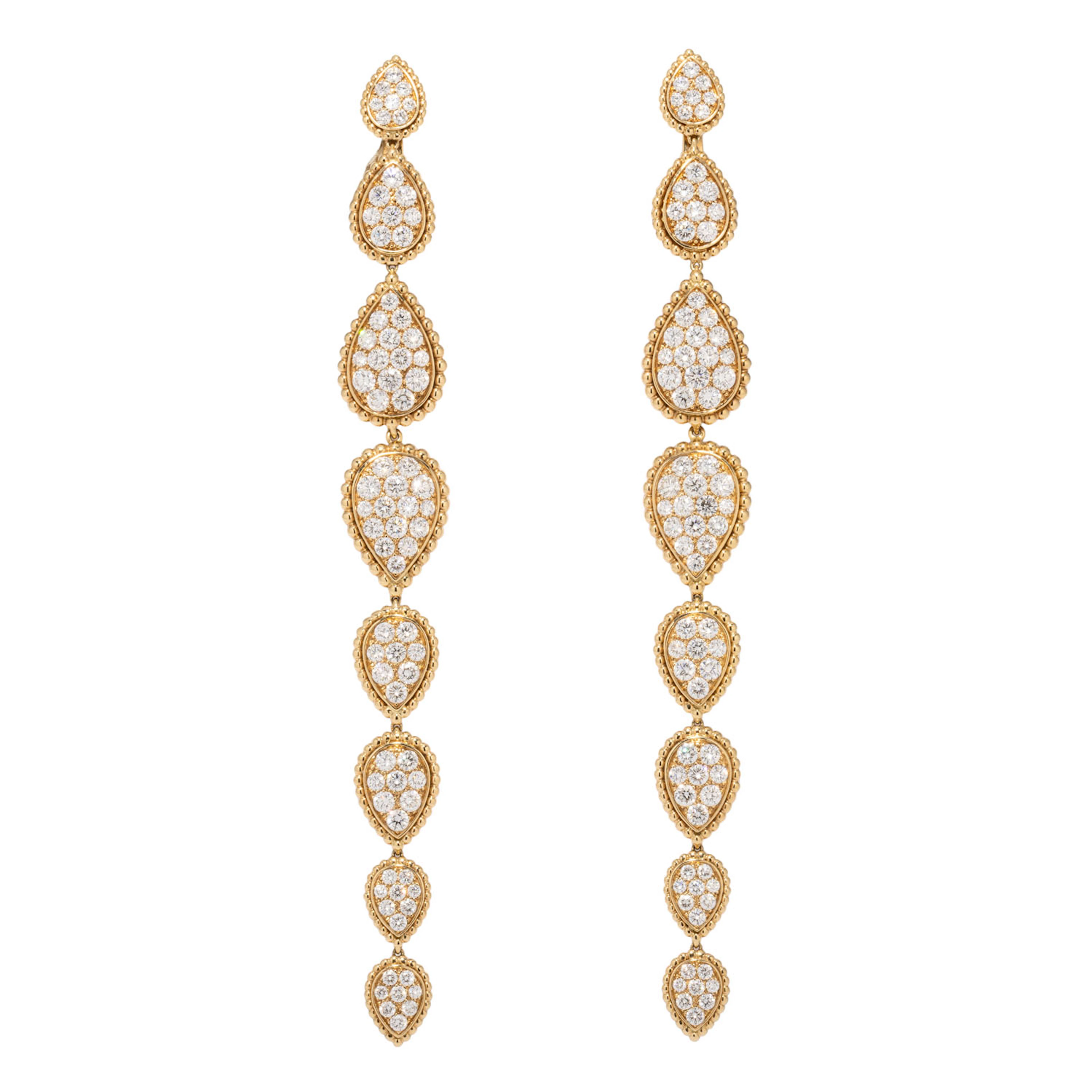 BOUCHERON Ohrringe "Serpent Bohème Diamants"