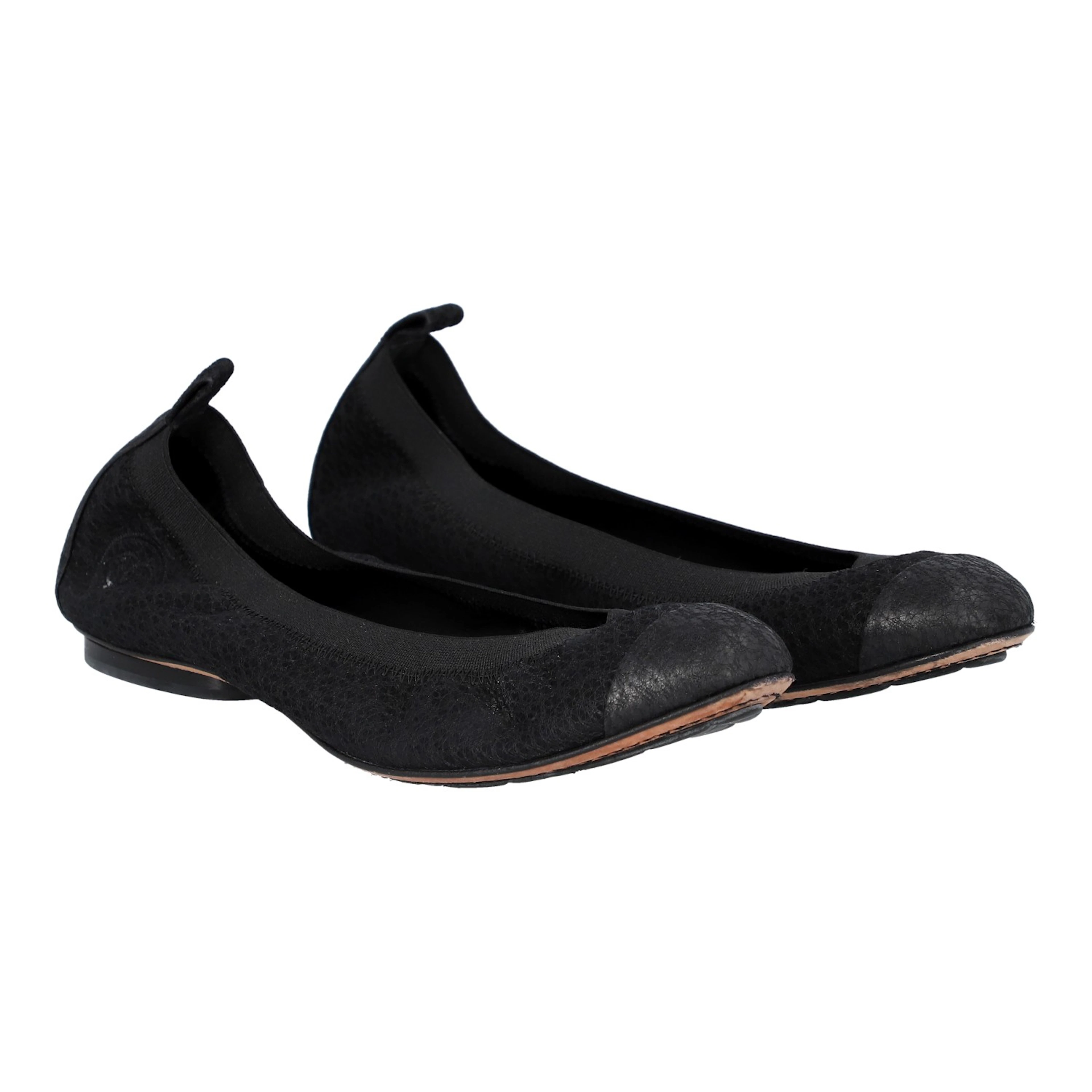 CHANEL VINTAGE Ballerinas, Gr. 38,5.