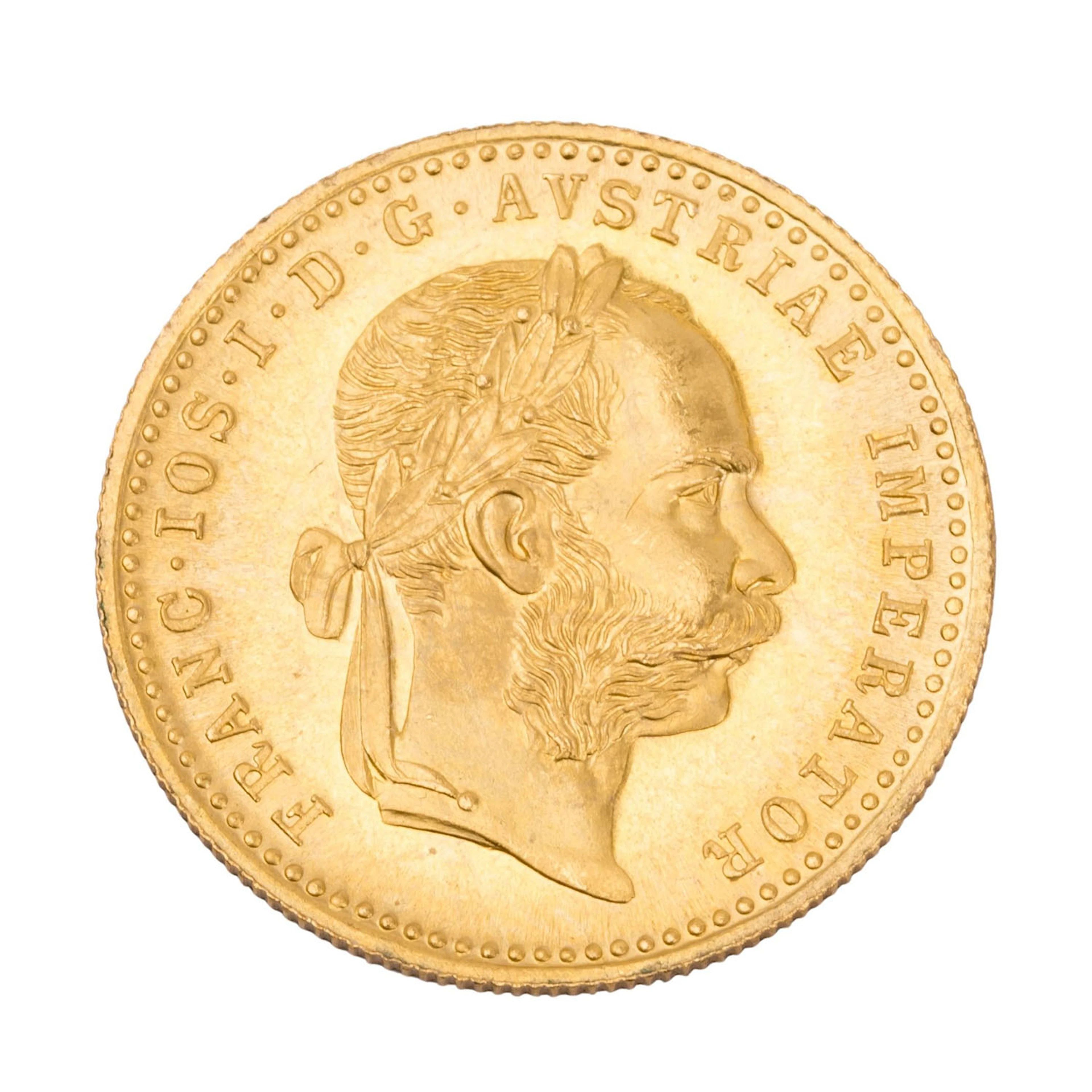 Österreich /GOLD - Franz Josef I. 1 Dukat 1915/NP