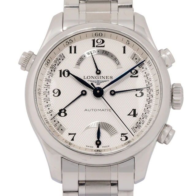 LONGINES Master Collection Retrograde Ref. L2.714.4.70.6 mit Papieren, 2009.