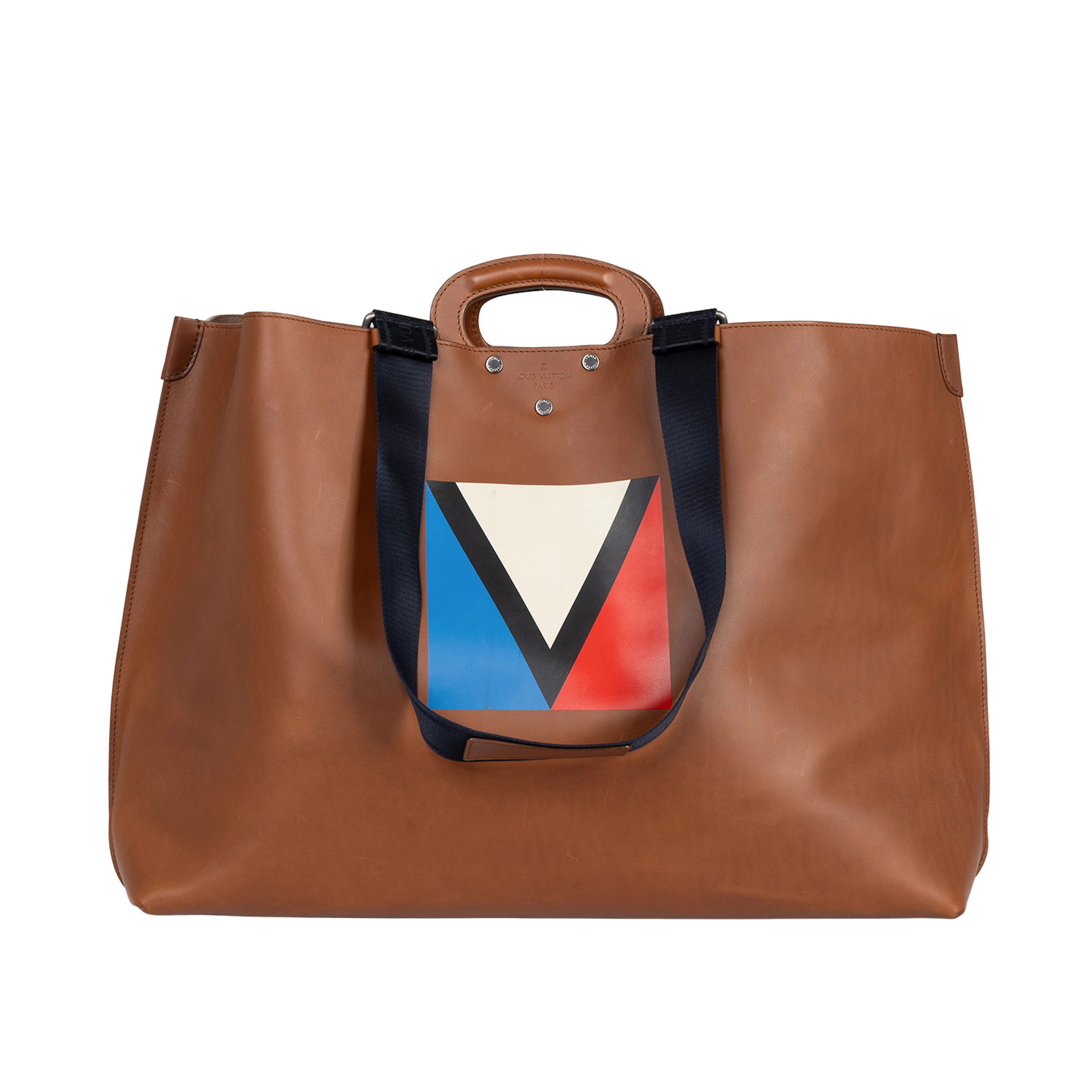 LOUIS VUITTON Weekender "NOMADE V SERIGRAPH", Koll.: 2012.