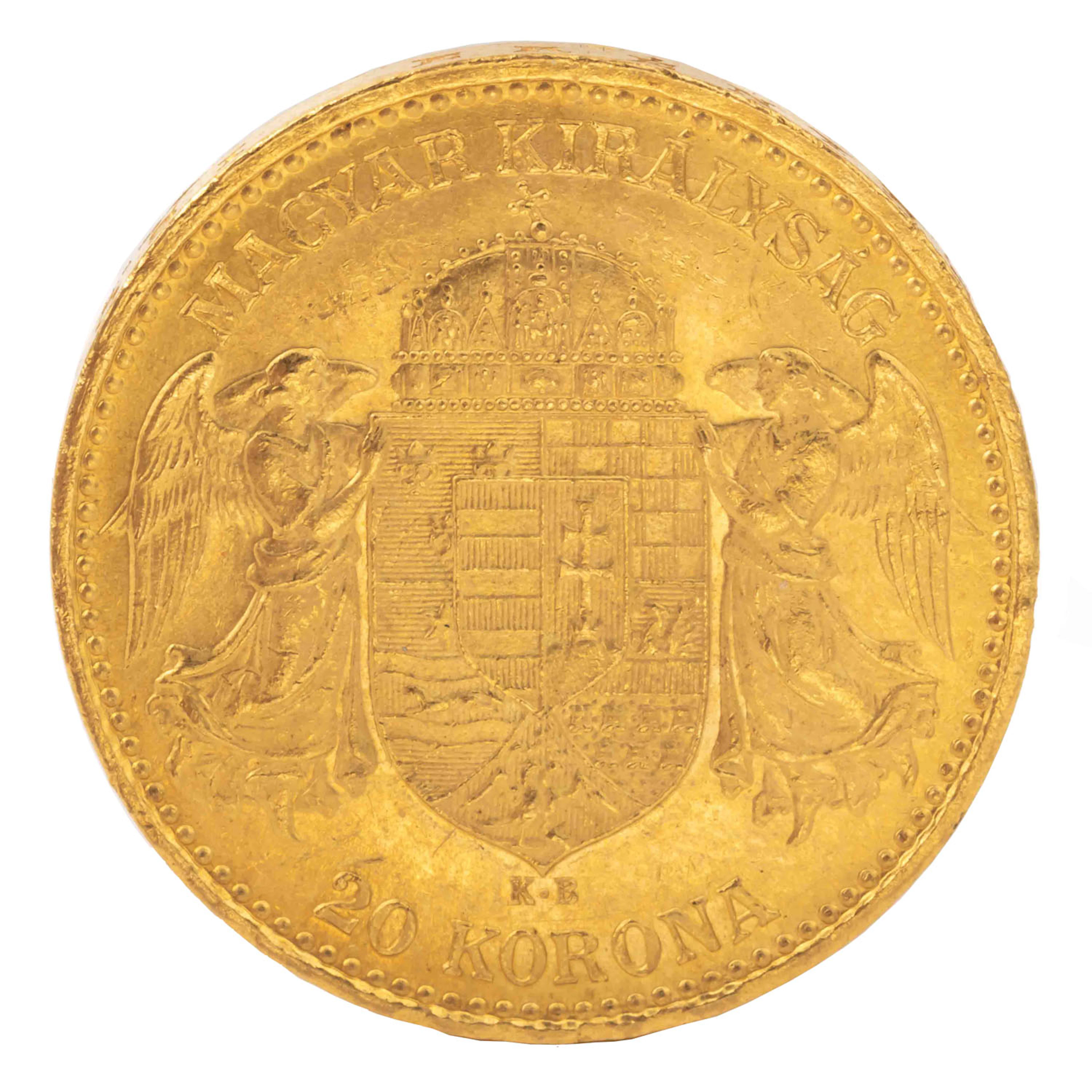 Ungarn/GOLD - 20 Korona 1897 Franz Josef I