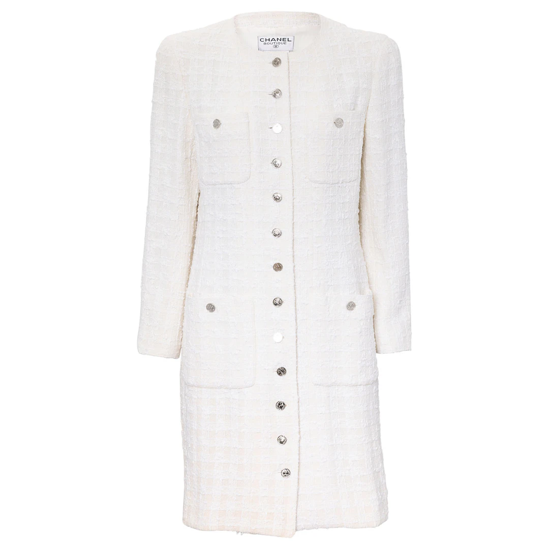 CHANEL BOUTIQUE VINTAGE Mantel, Gr. ca. 38/40, Koll.: P1996.