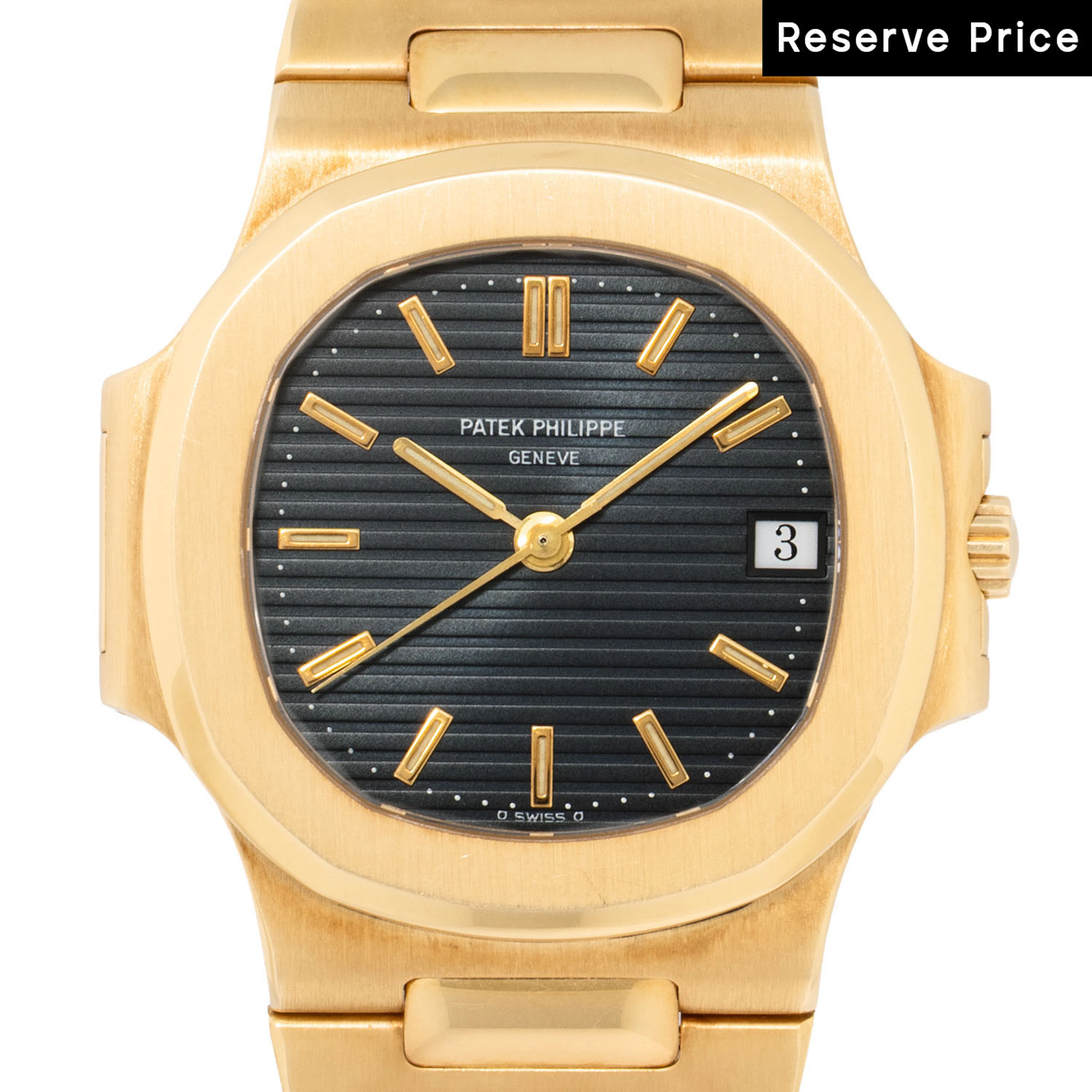 PATEK PHILIPPE Nautilus Ref 3800/1 Herrenuhr von 1992. Box und Archivauszug.