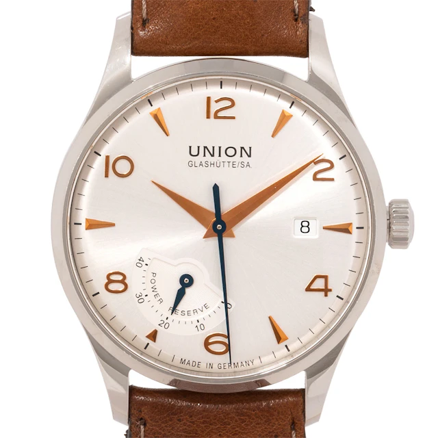 UNION GLASHÜTTE Noramis Gangreserve Ref. D005.424.16.037.01 mit Box
