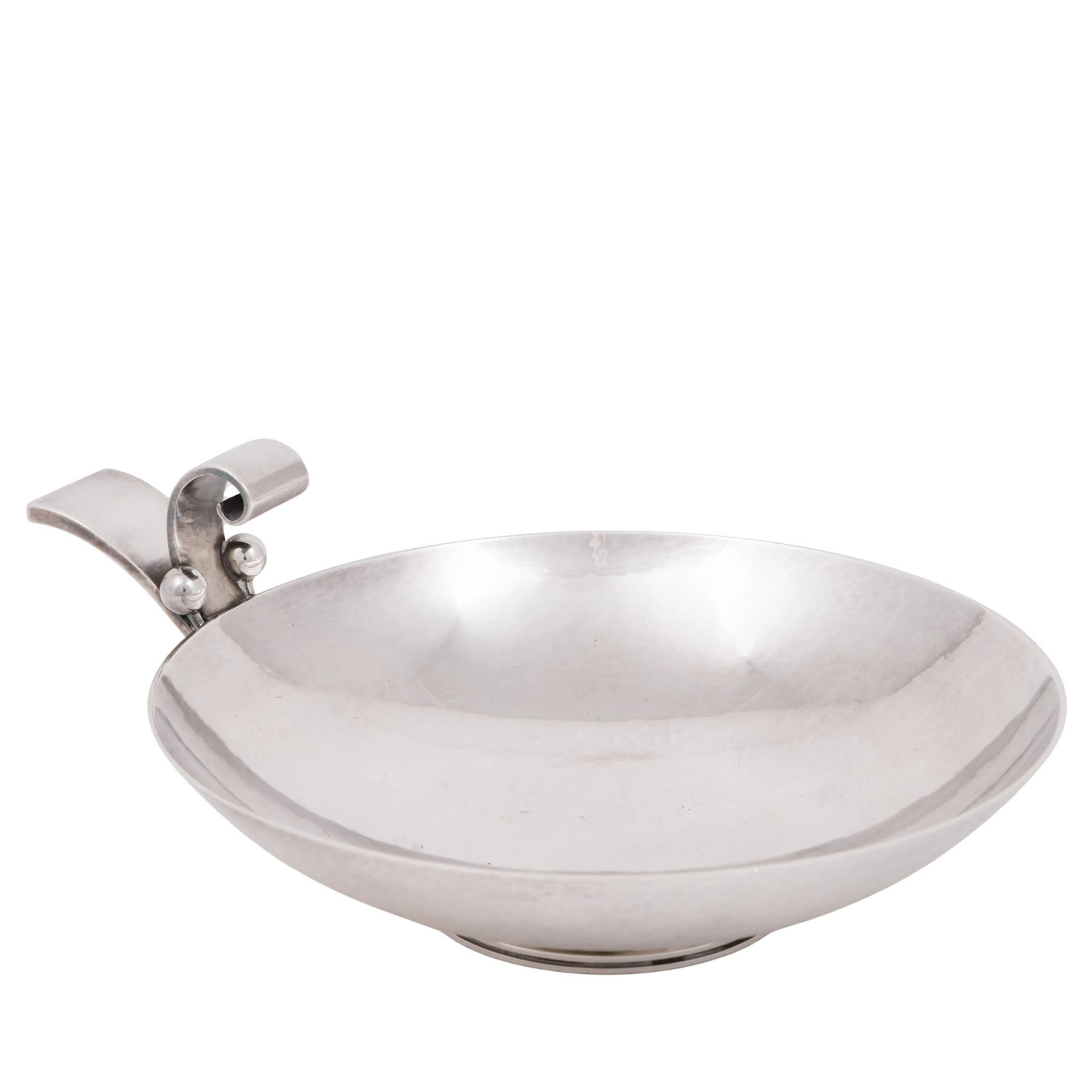GEORG JENSEN Flache Schale, 925 Silber, ab 1945