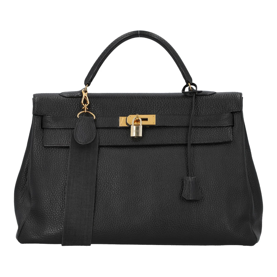 HERMÈS VINTAGE Henkeltasche "KELLY BAG RETOURENE 40", Koll.: 1993.