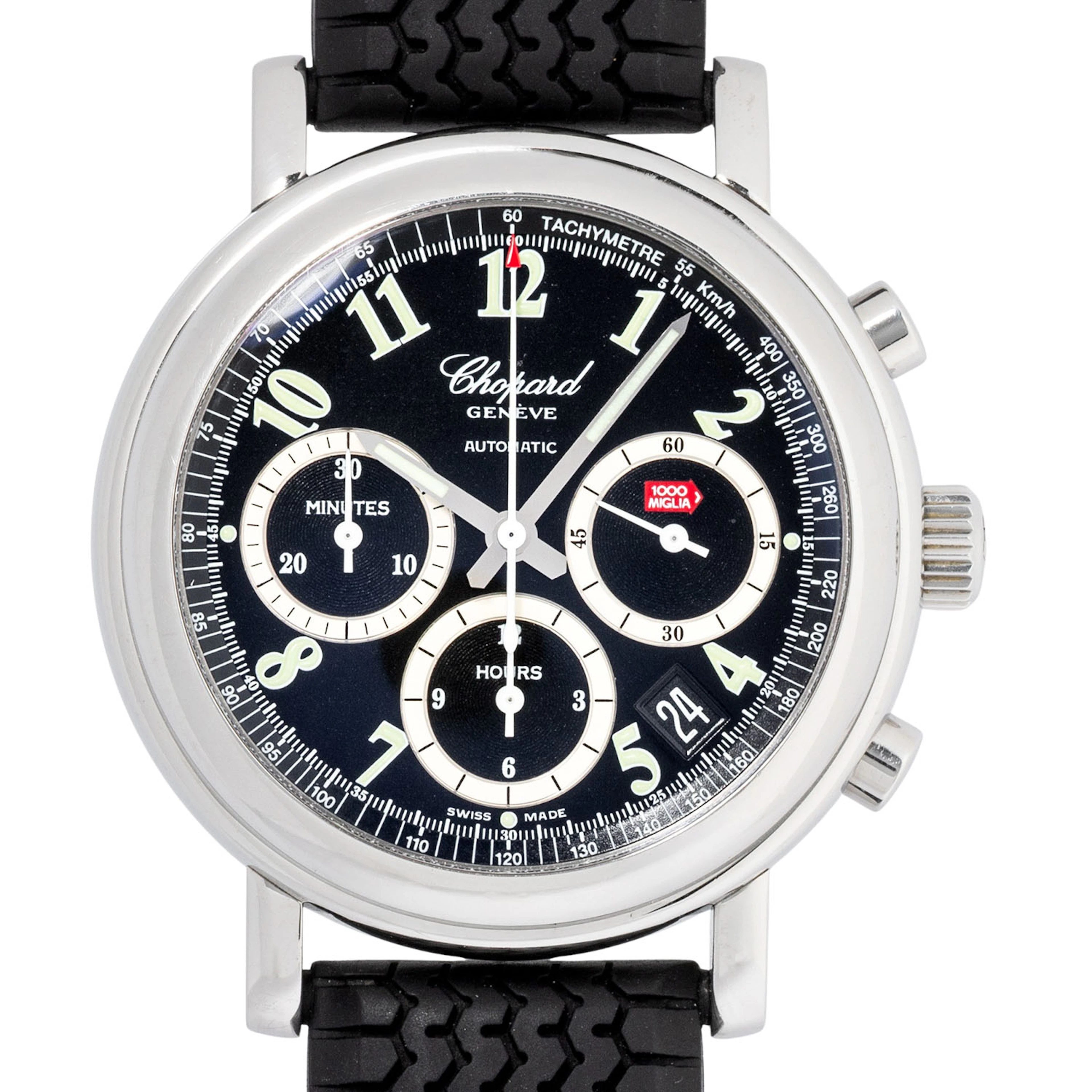 CHOPARD "Mille Miglia" Ref. 8331 mit Box und Papieren von 2000.