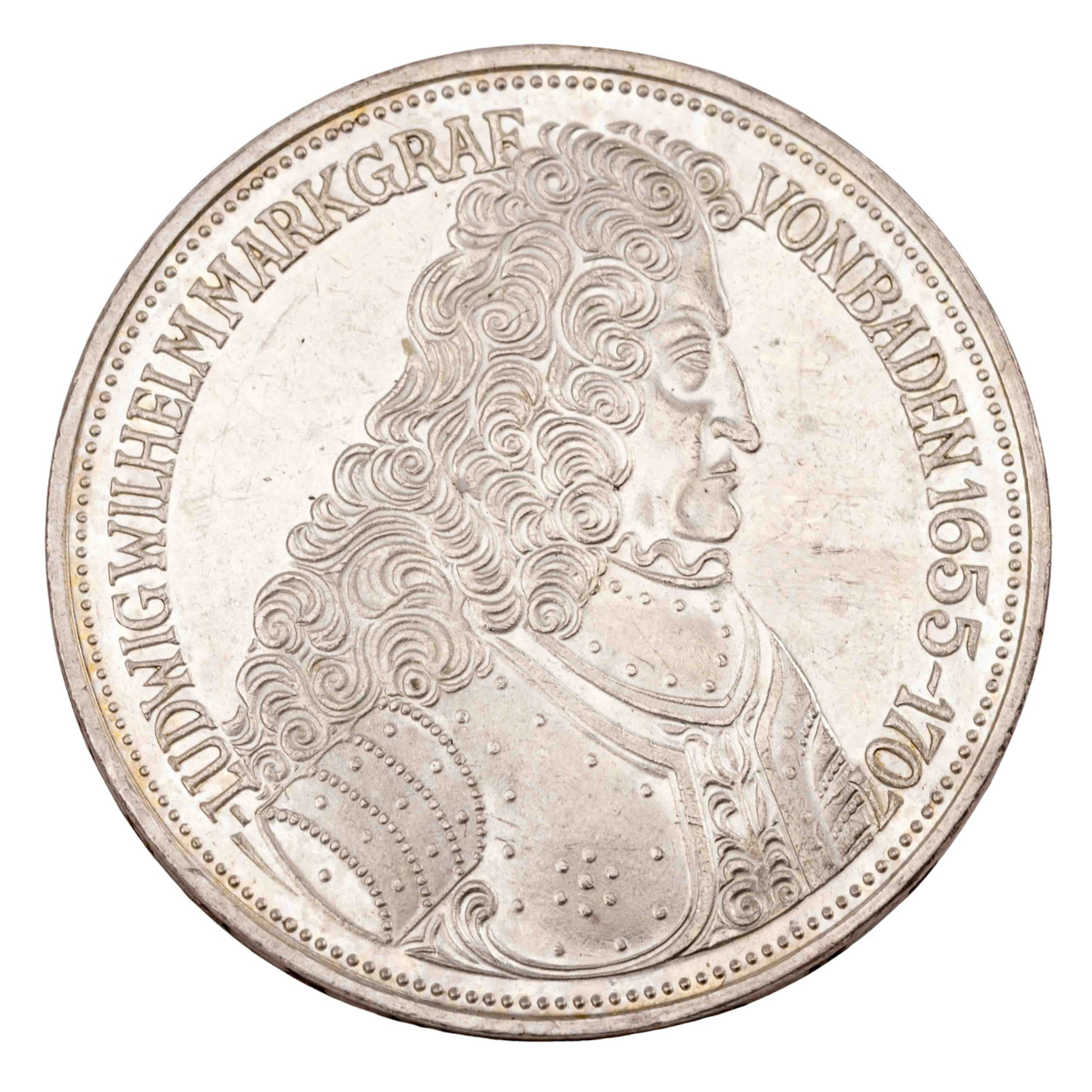 BRD/SILBER 5DM 1955/G "Markgraf von Baden"