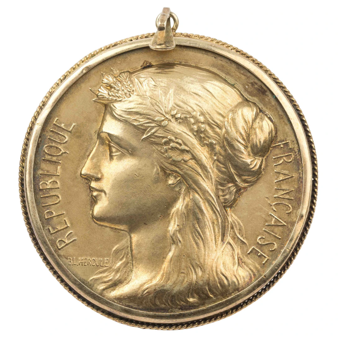 Frankreich – Medaille Gemeinderatswahl in Nancy 1900