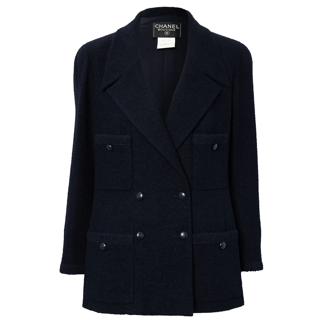 CHANEL BOUTIQUE VINTAGE Jacke, Gr. ca. 38/40, Koll.: C1997.