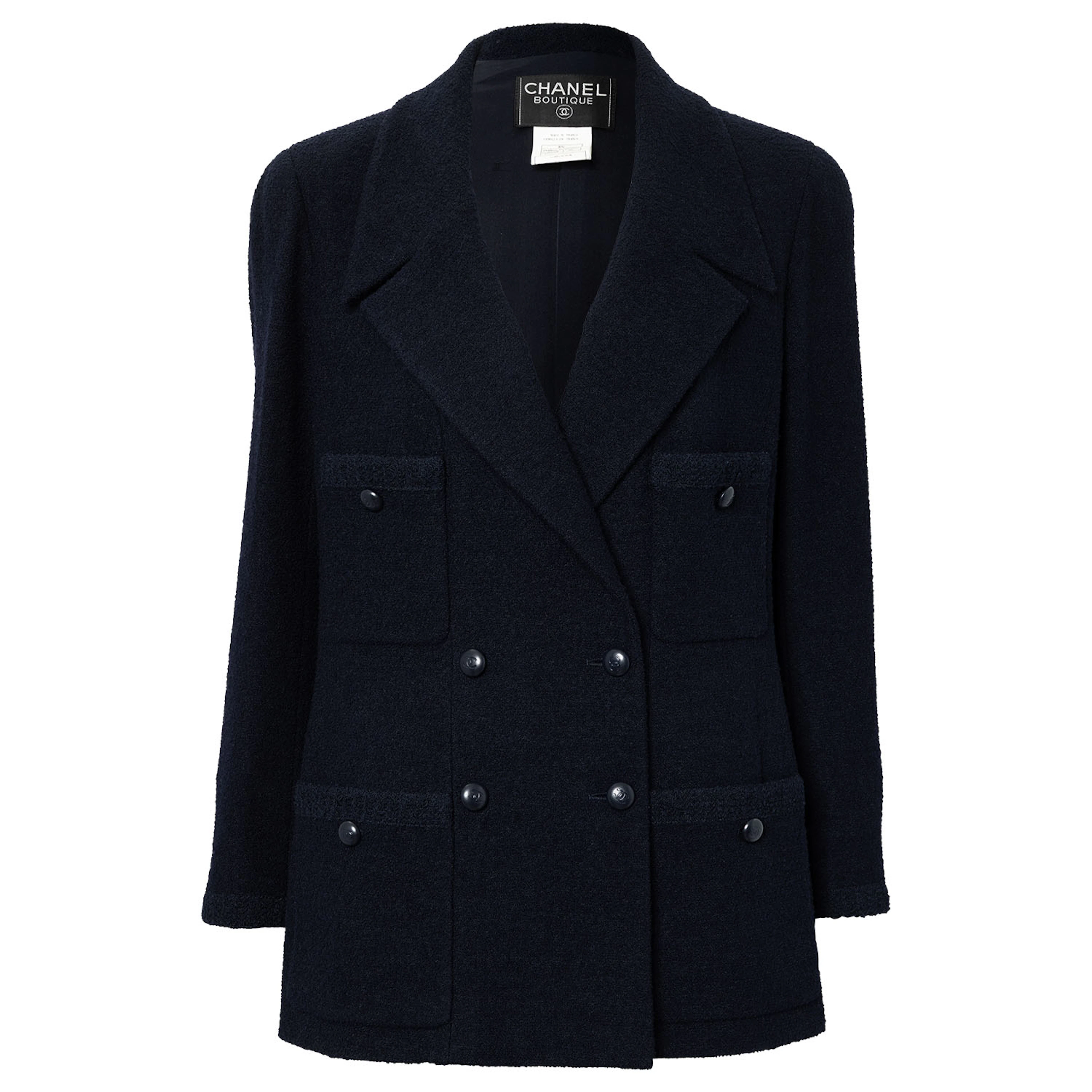 CHANEL BOUTIQUE VINTAGE Jacke, Gr. ca. 38/40, Koll.: C1997.