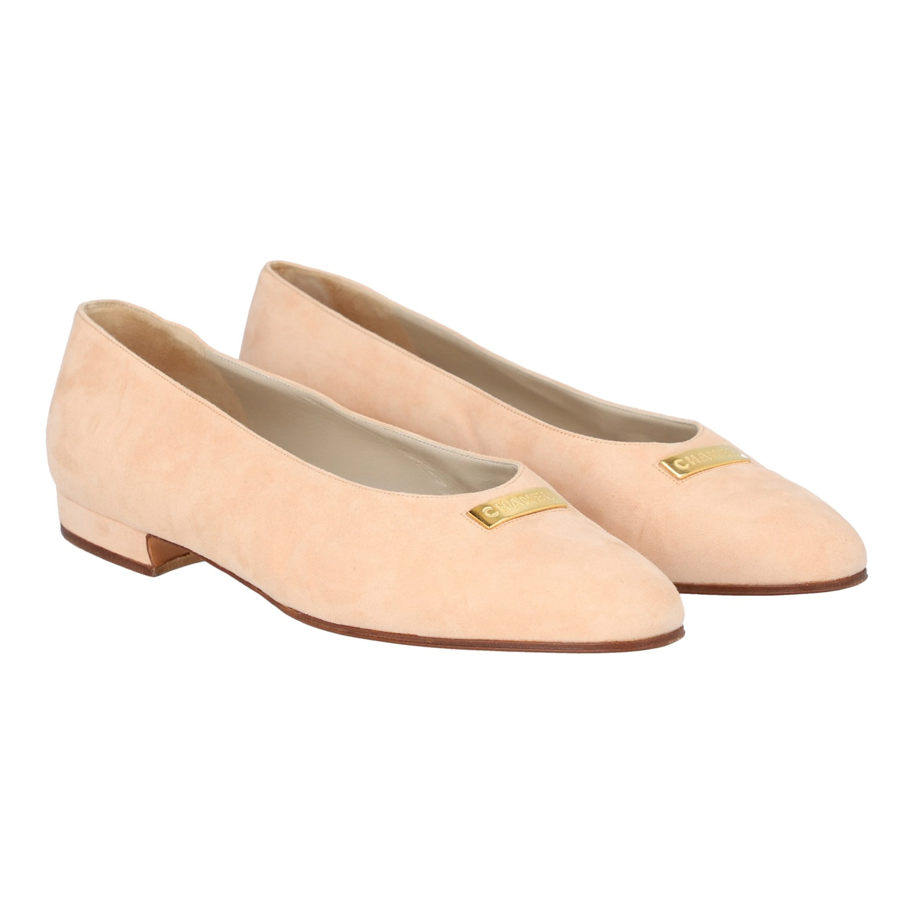 CHANEL VINTAGE Ballerinas, Gr. 39,5