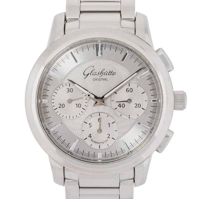 GLASHÜTTE ORIGINAL Senator Ref 39-31-33-42-04 Herren Chronograph von