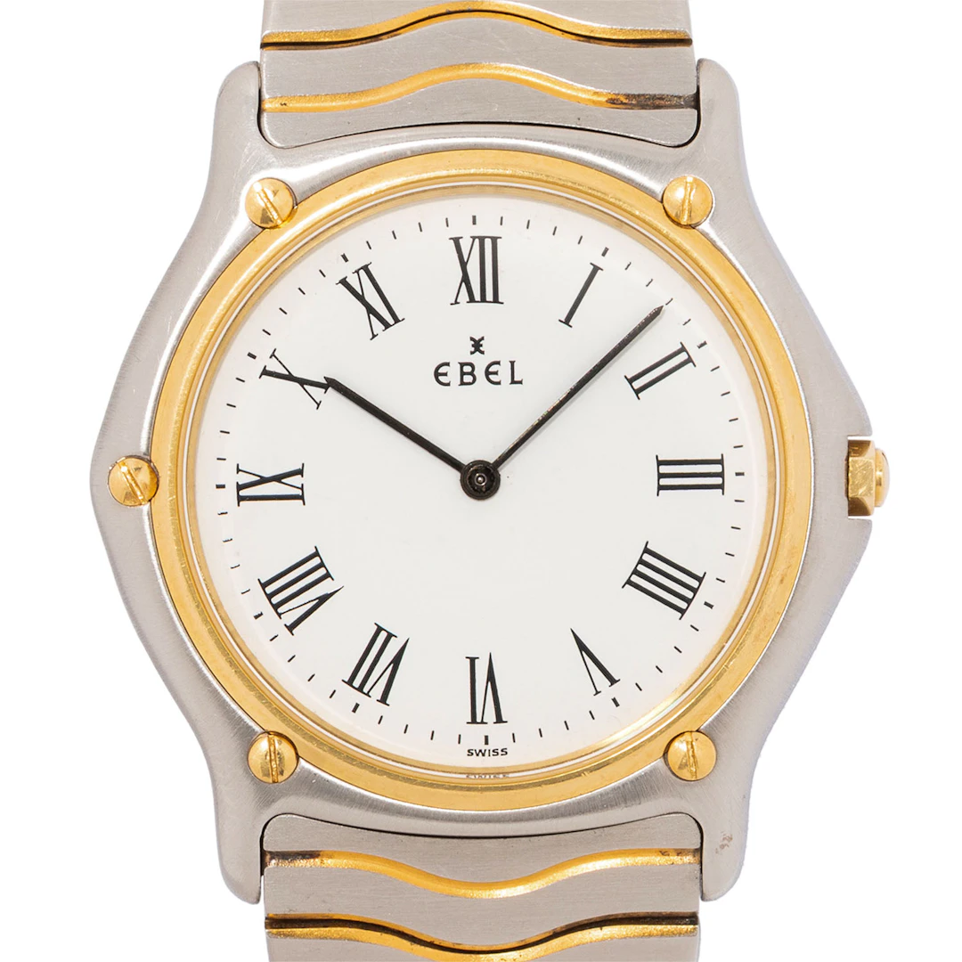 EBEL Classic Wave Quarz Ref. 181903 in Stahl/Gelbgold.