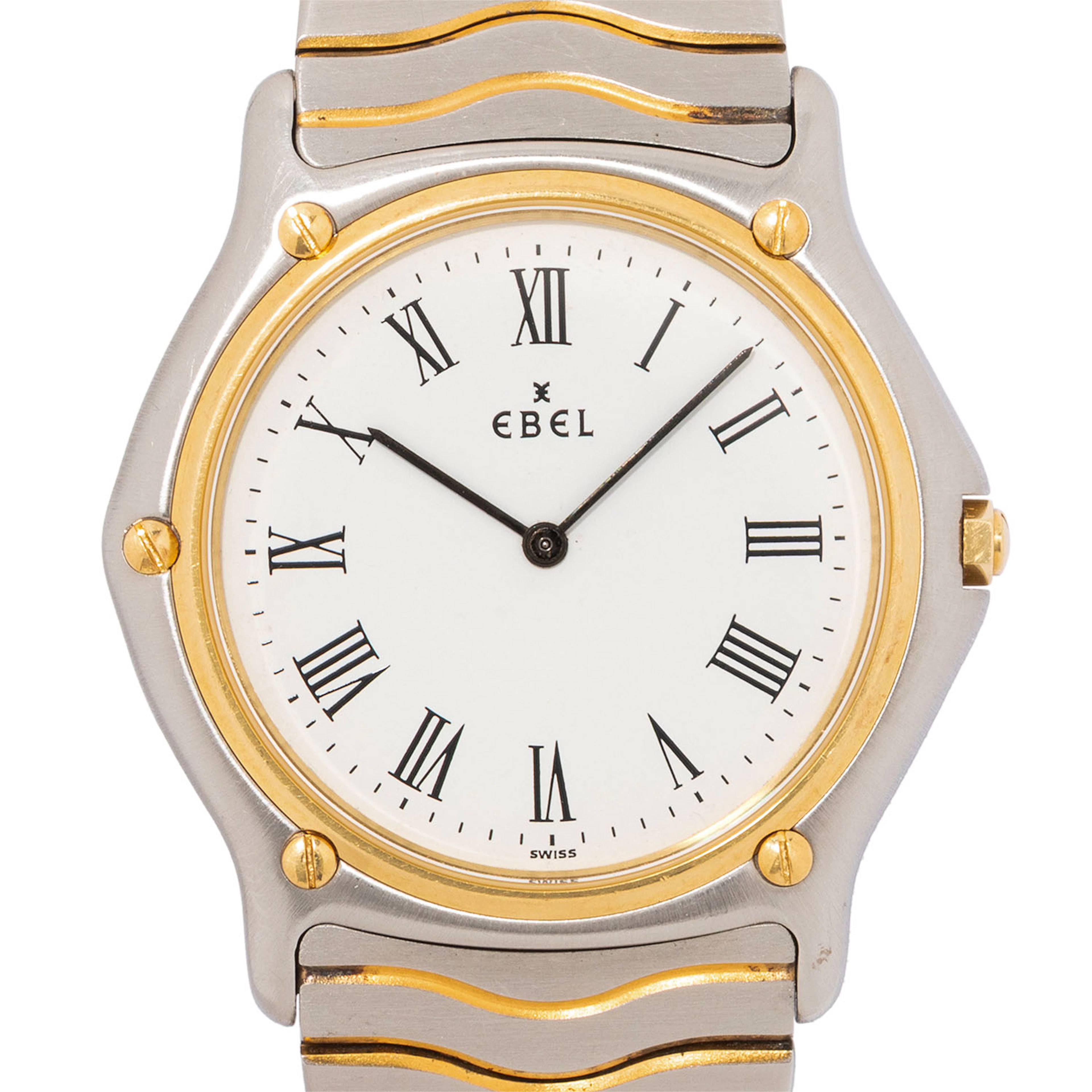 EBEL Classic Wave Quarz Ref. 181903 in Stahl/Gelbgold.