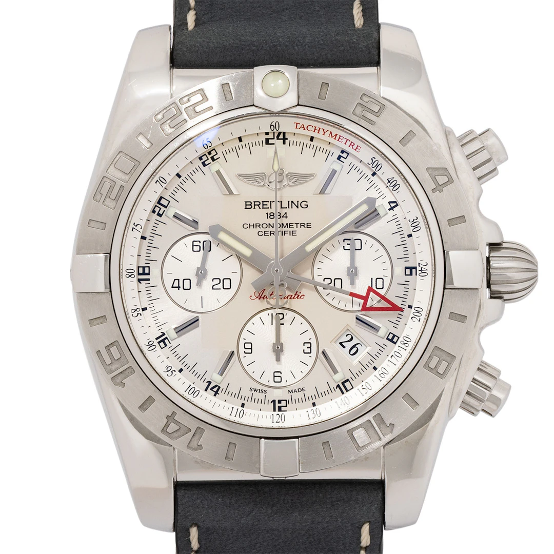 BREITLING Chronomat GMT Herren-Chronograph Ref. AB0420 mit Box und
