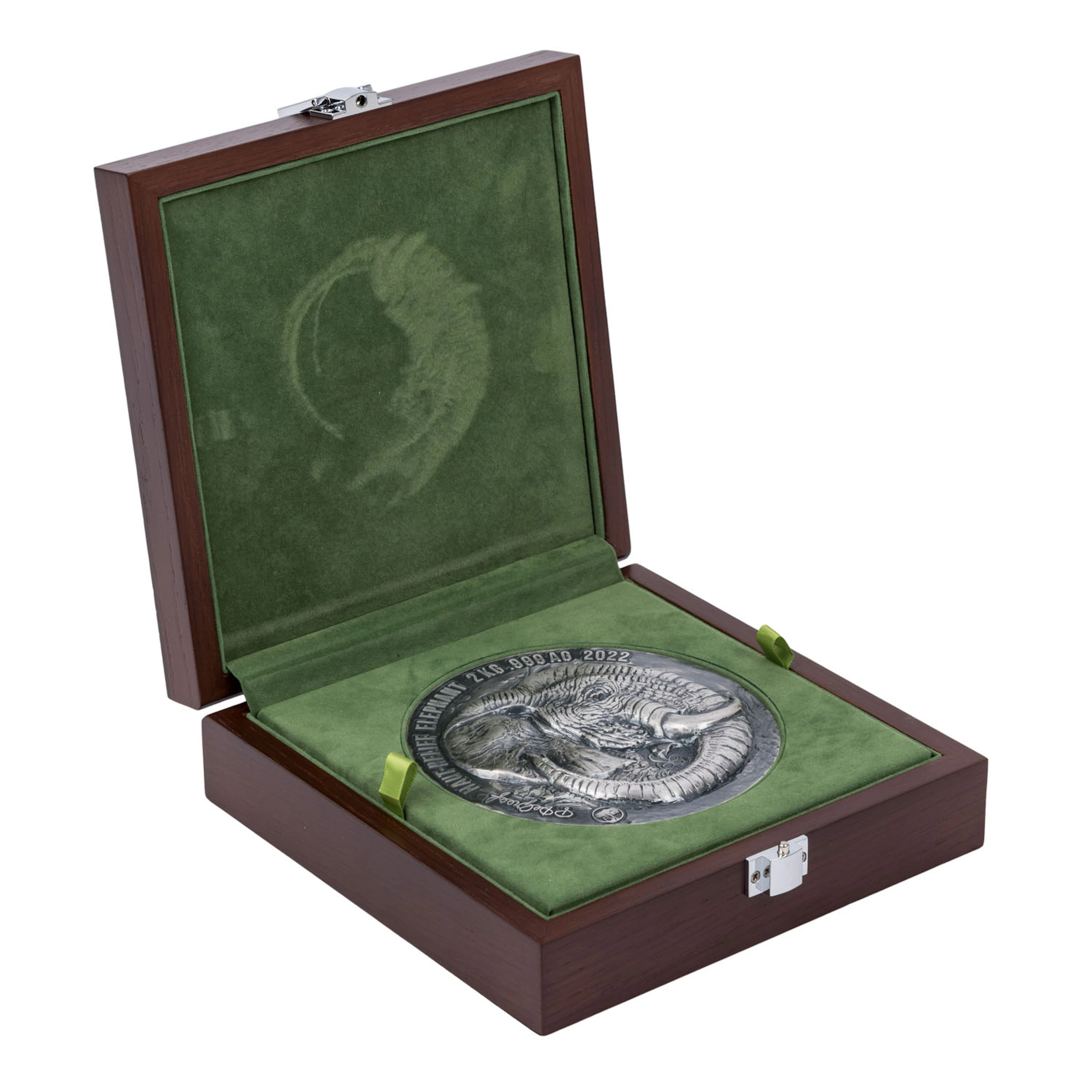Elfenbeinküste /SILBER – 2 kg „The African BIG FIVE - The Elephant"