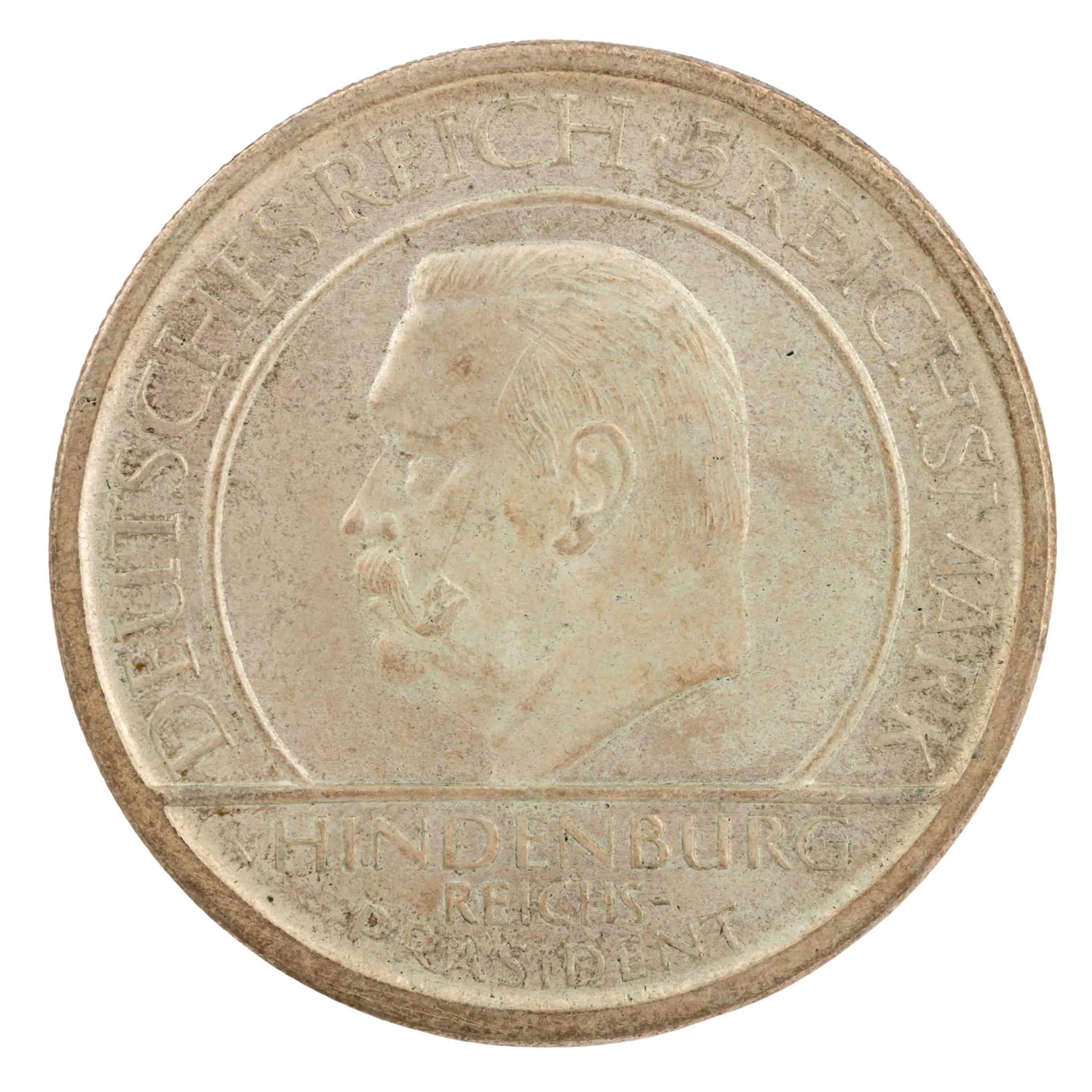 Weimarer Republik/SILBER 5 Reichsmark 1929/F "10 Jahre Weimarer Verfassung"