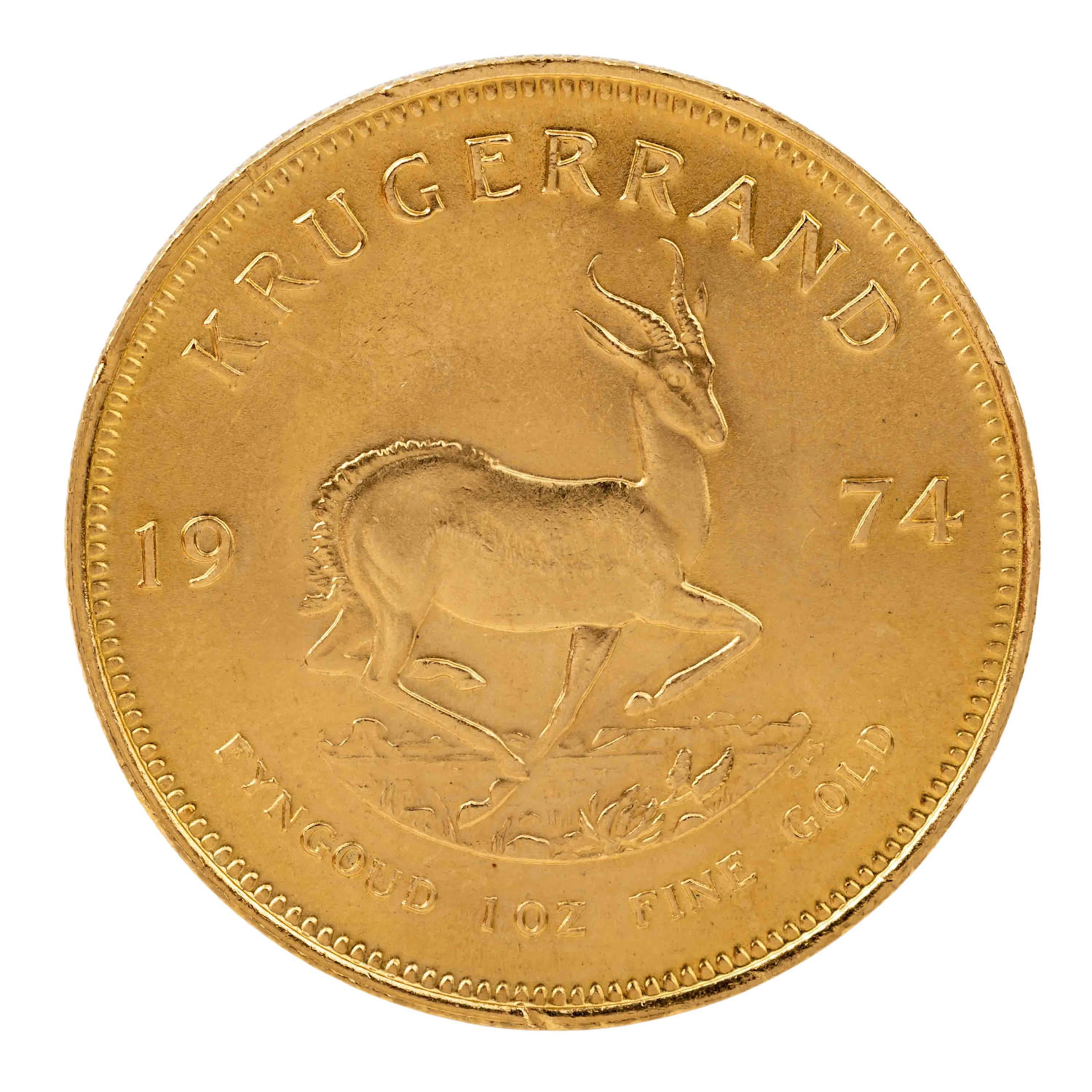 Südafrika/GOLD - 1 oz Krügerrand 1974
